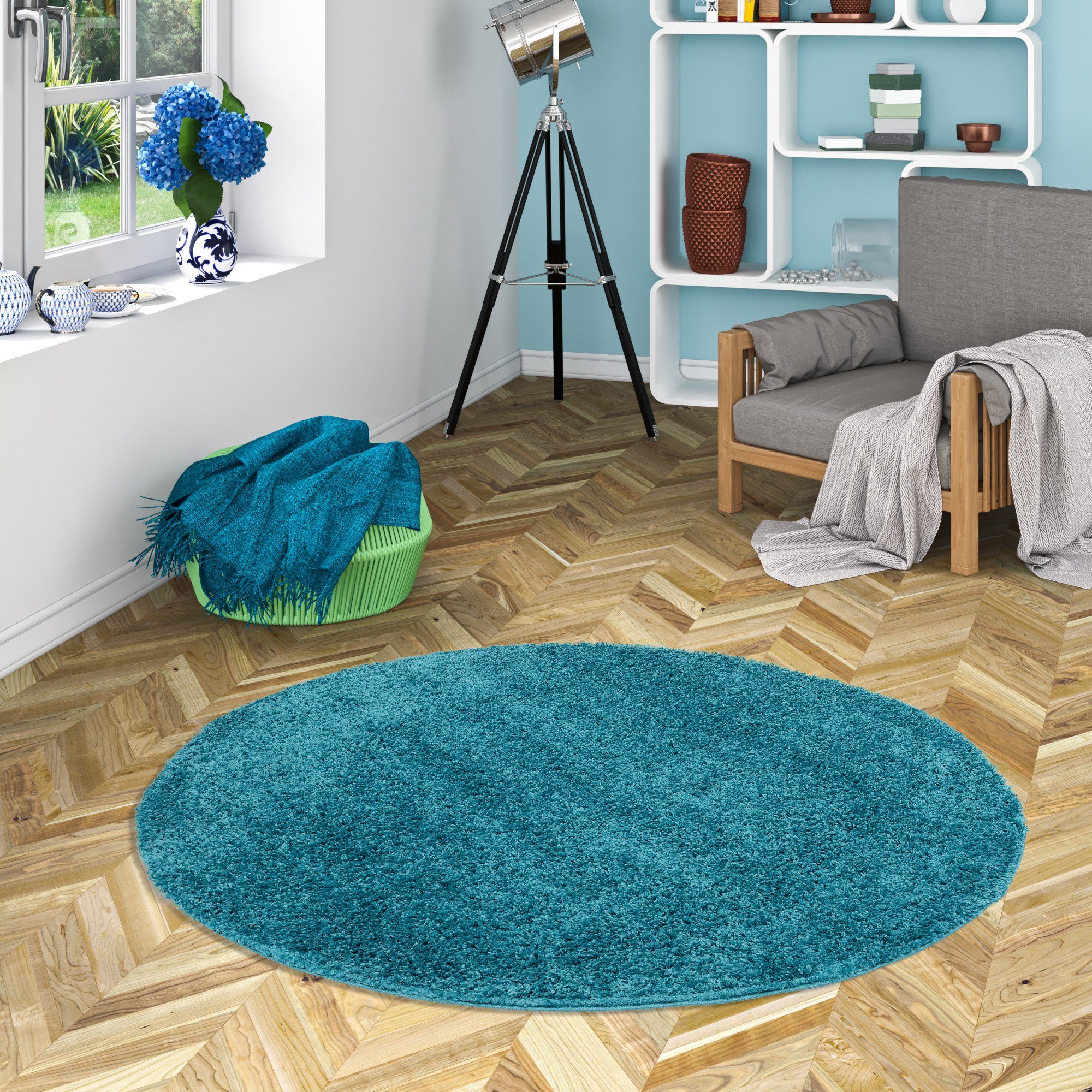 Pergamon Hochflor-Teppich Hochflor Langflor Shaggy Teppich günstig online kaufen