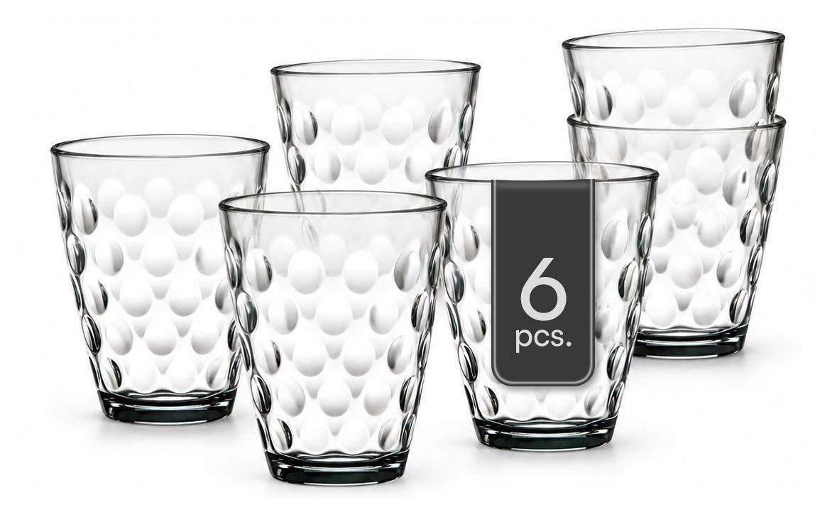 van Well Glas Trinkglas SATORO, 390 ml, Glas