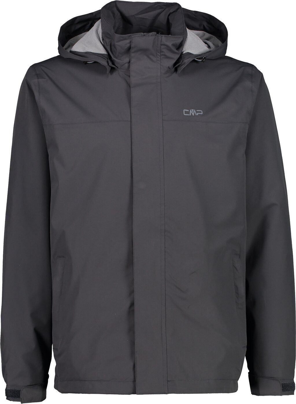 CMP Regenjacke MAN JACKET SNAPS HOOD ANTRACITE günstig online kaufen