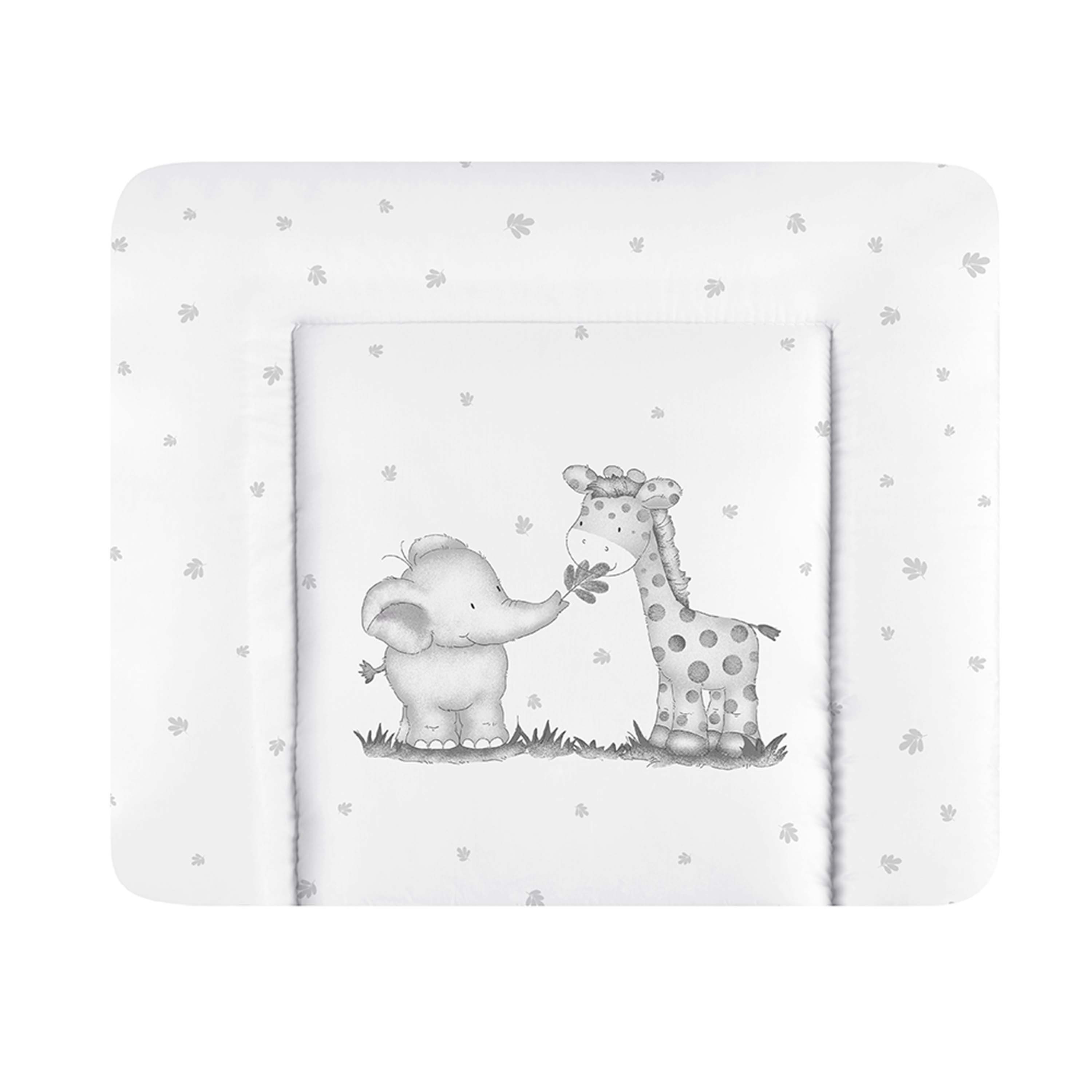 Julius Zöllner Wickelauflage Folie Dschungelbande Softy 65x75 (1-tlg), Wickelauflage Wickeltischauflage Bezug