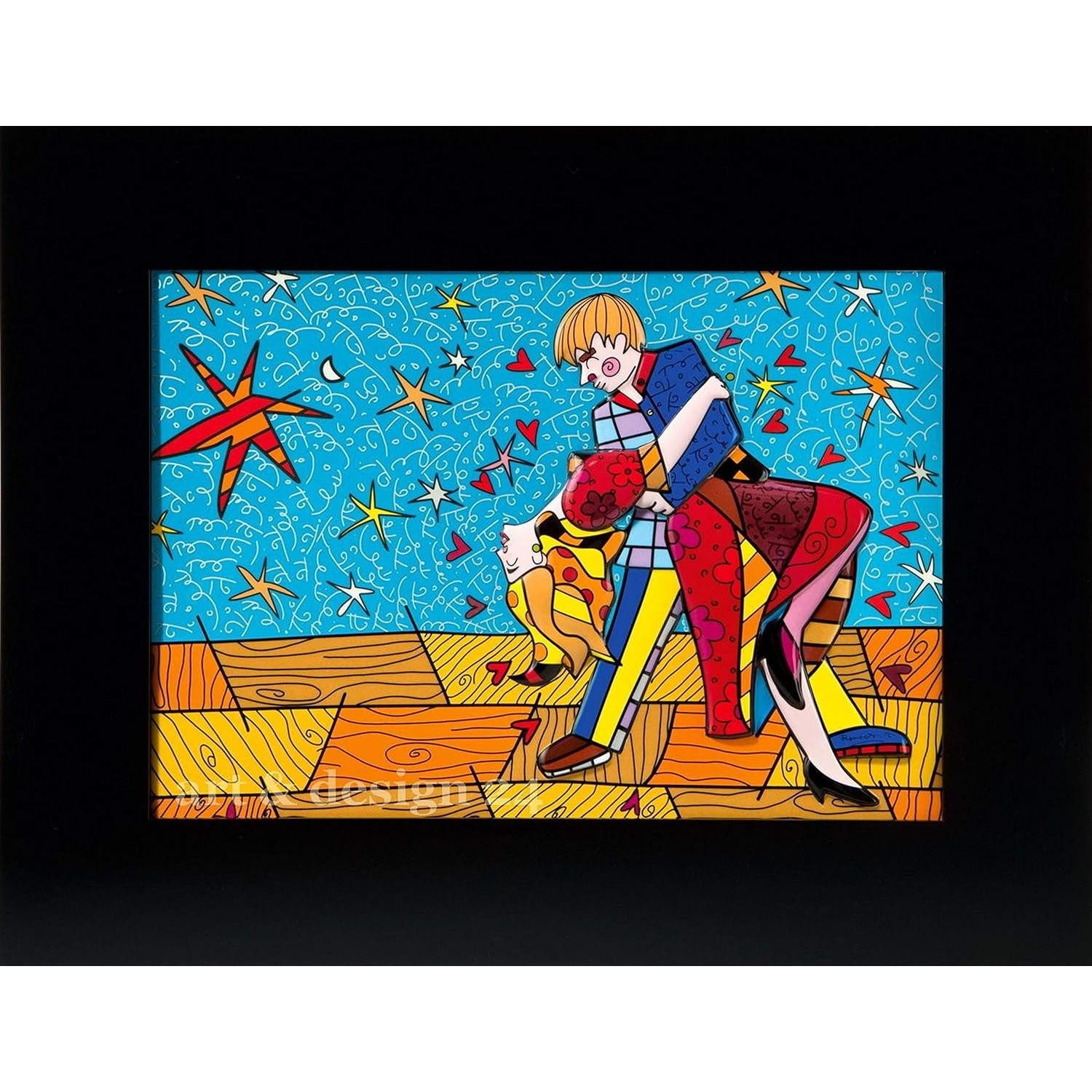 Goebel Wandbild Goebel Pop Art Hollywood Romance - Reliefbild Bunt