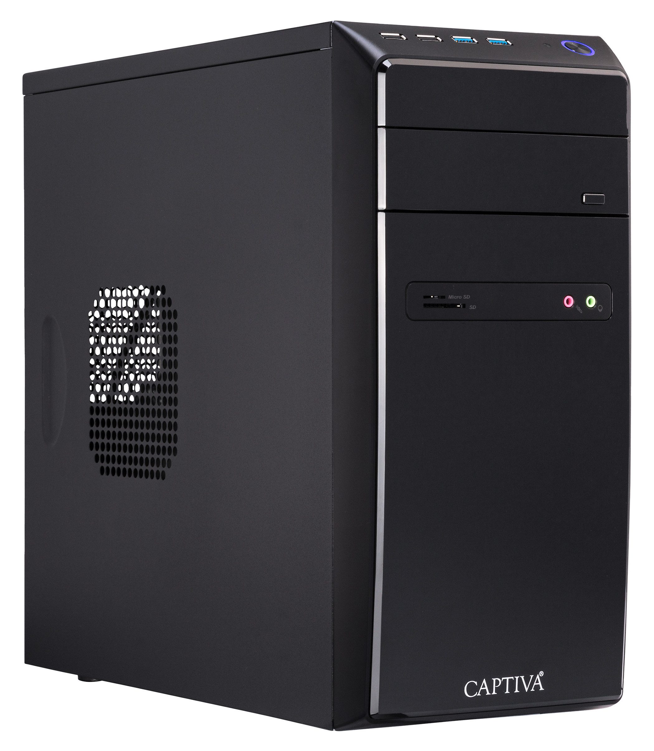 CAPTIVA Power Starter R81-561 Business-PC (AMD Ryzen 5 5600GT, -, 16 GB RAM, 1000 GB SSD, Luftkühlung) – Bild 2 von 3