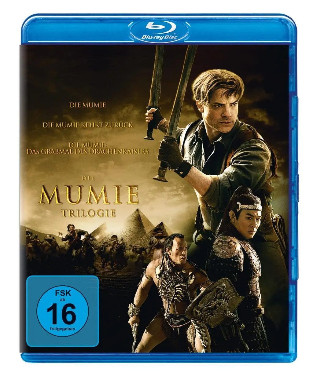 Blu-ray Die Mumie Trilogie