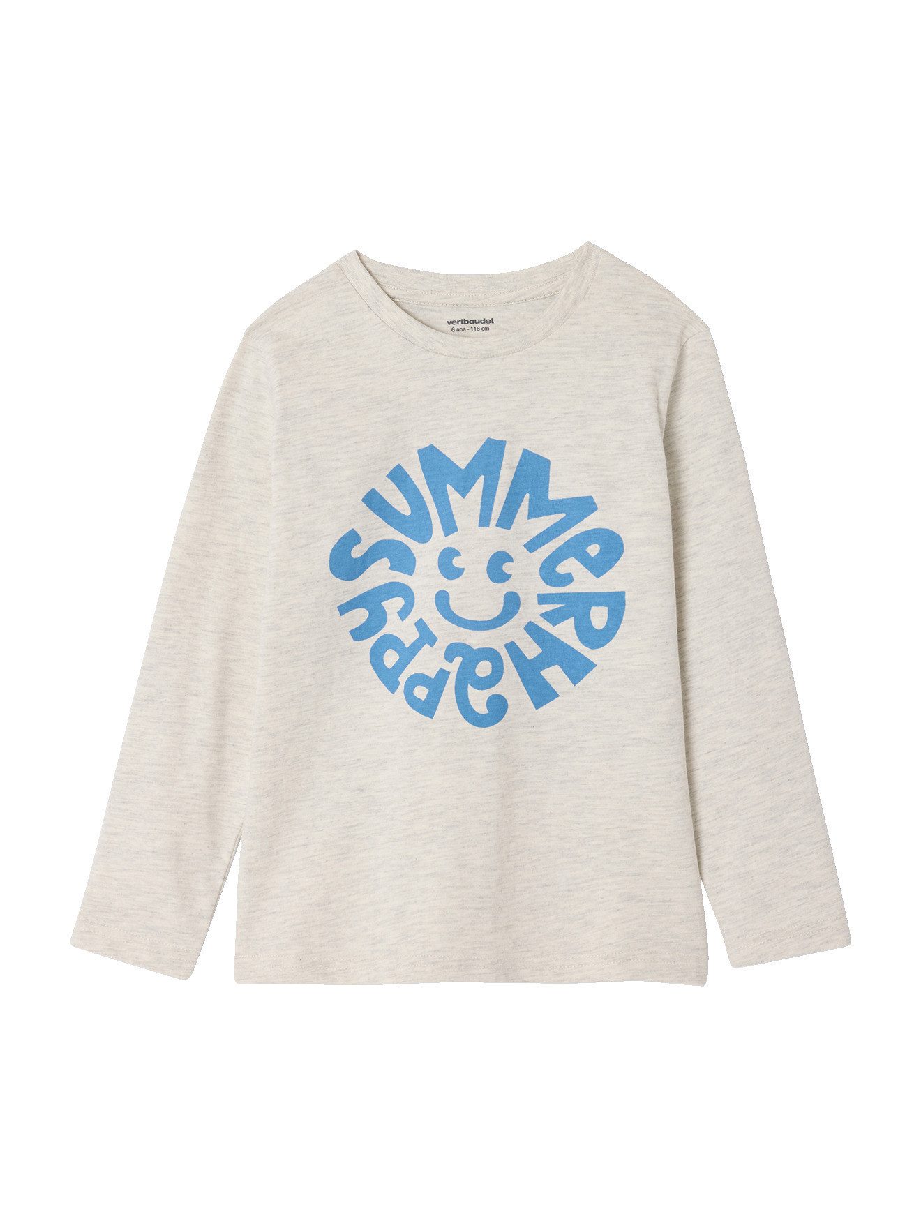Langarmshirt Jungen Shirt mit Print BASIC