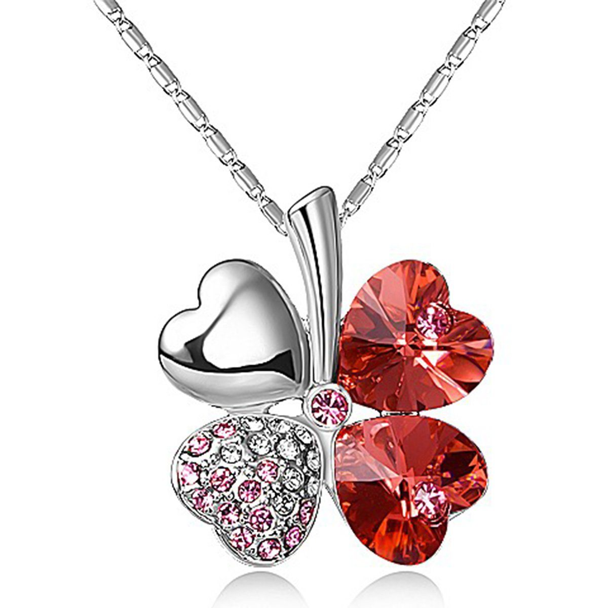 Schmuck-Elfe Kette mit Anhänger Kleeblattanhänger Liebe günstig online kaufen
