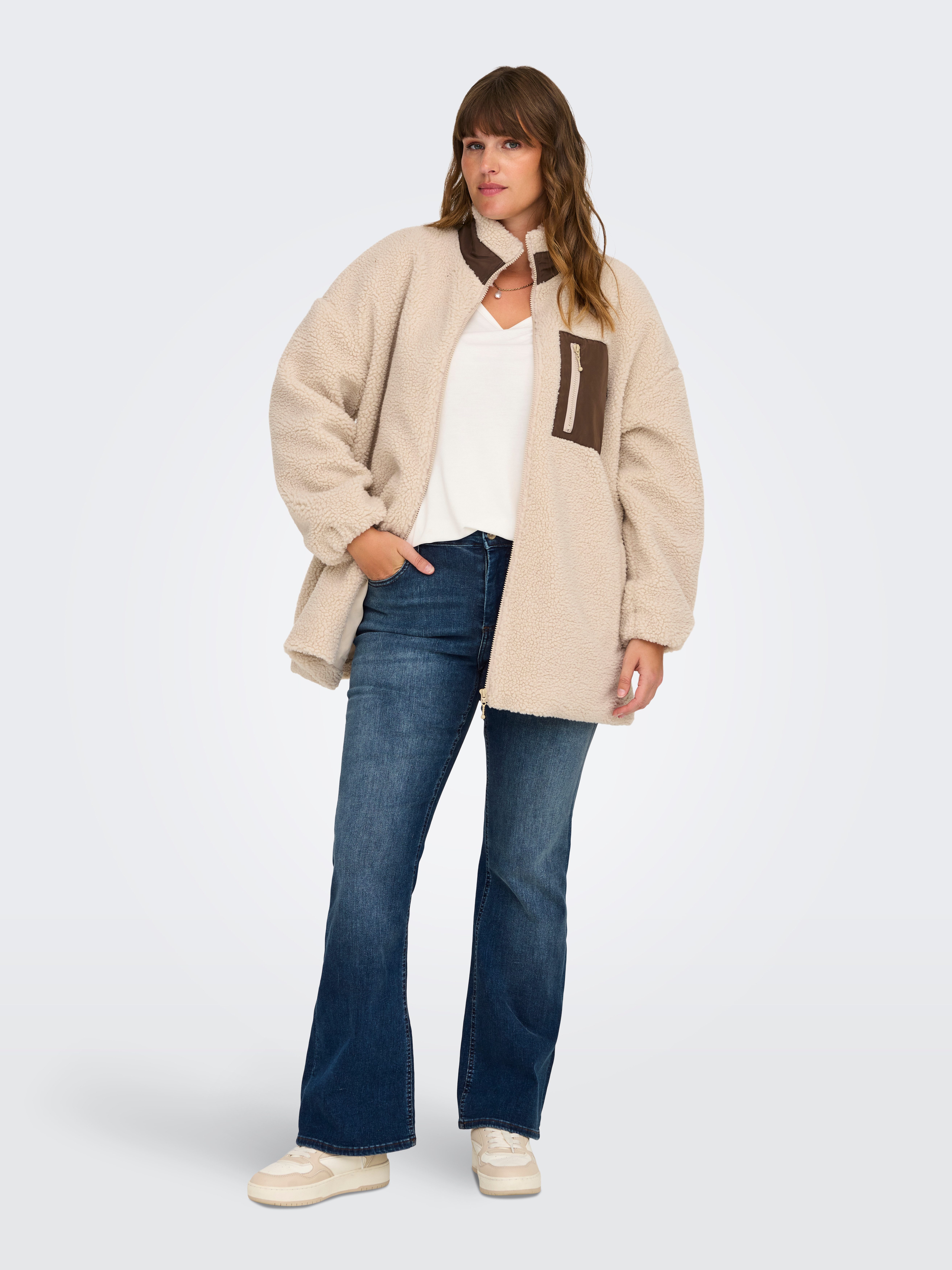 ONLY CARMAKOMA Bootcut-Jeans CARWILLY HW FLARED DNM TAI021 NOOS