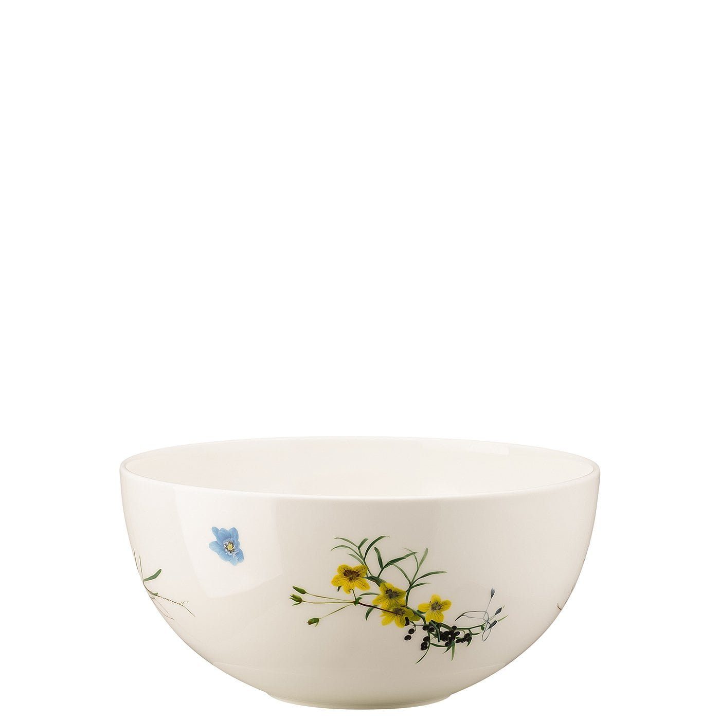 Rosenthal Schüssel Brillance Fleurs des Alpes Schüssel 22 cm, Porzellan, (1-tlg)