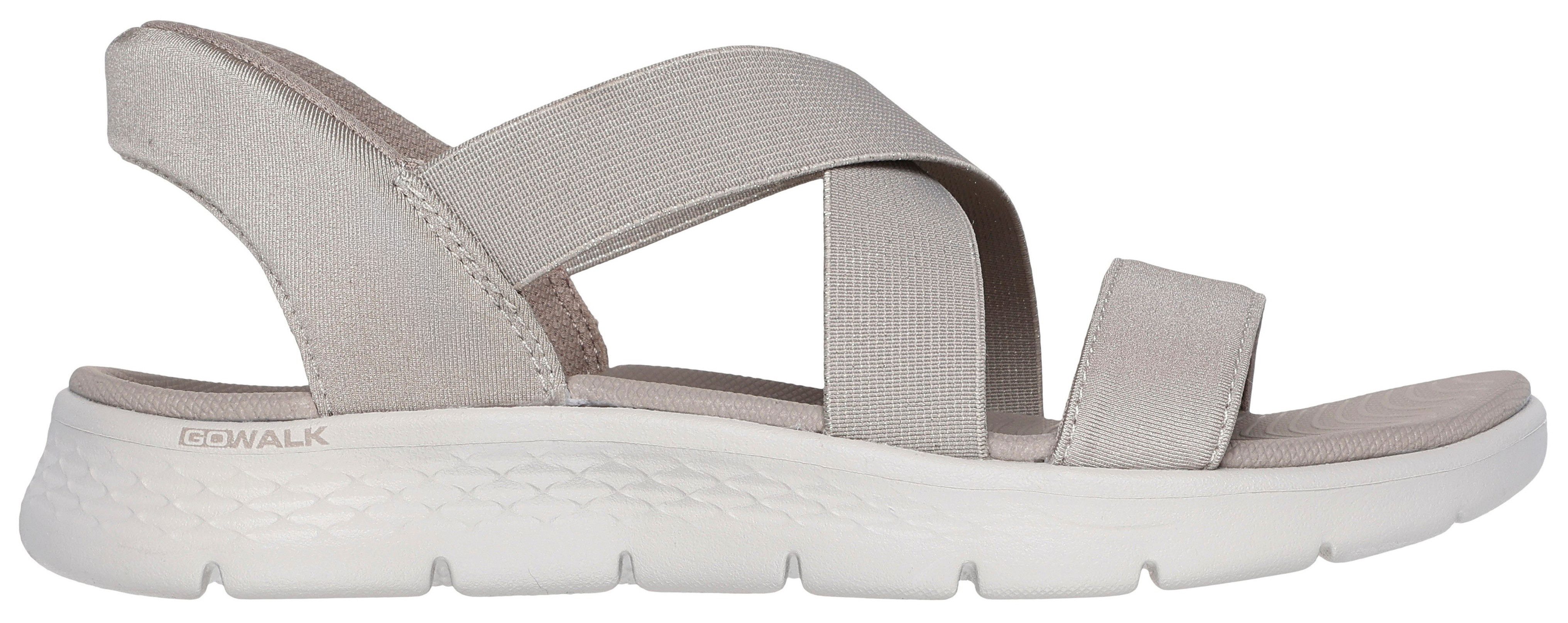 Skechers GO WALK FLEX SANDAL-GLIMMER UP Sandale Sommerschuh, Schlupfschuh m günstig online kaufen