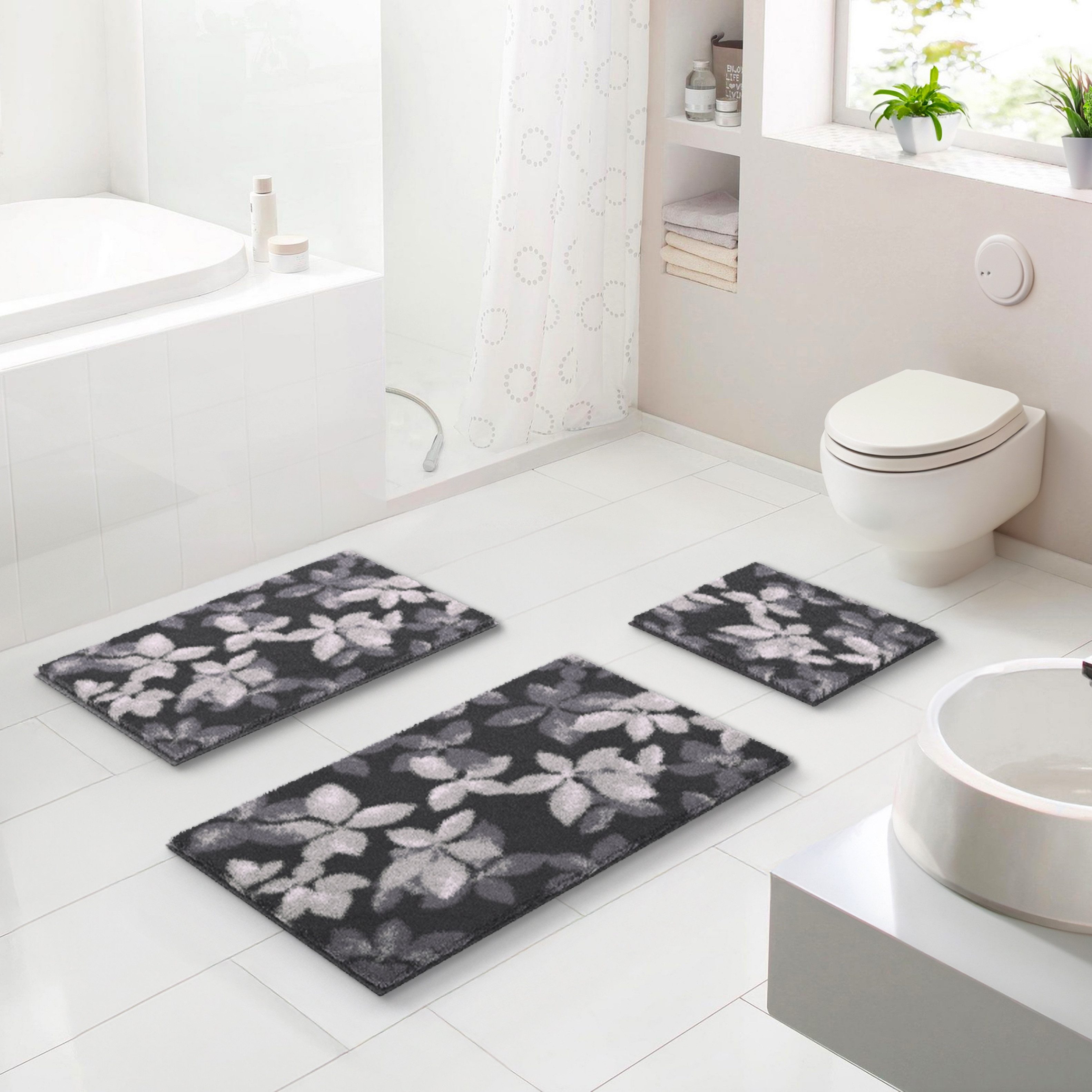 Grund Badematte "Umbria" Höhe 20 mm rutschhemmend beschichtet fußbodenheizu günstig online kaufen