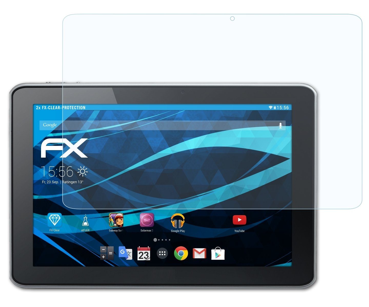 Schutzfolie Displayschutz für Acer Iconia A701