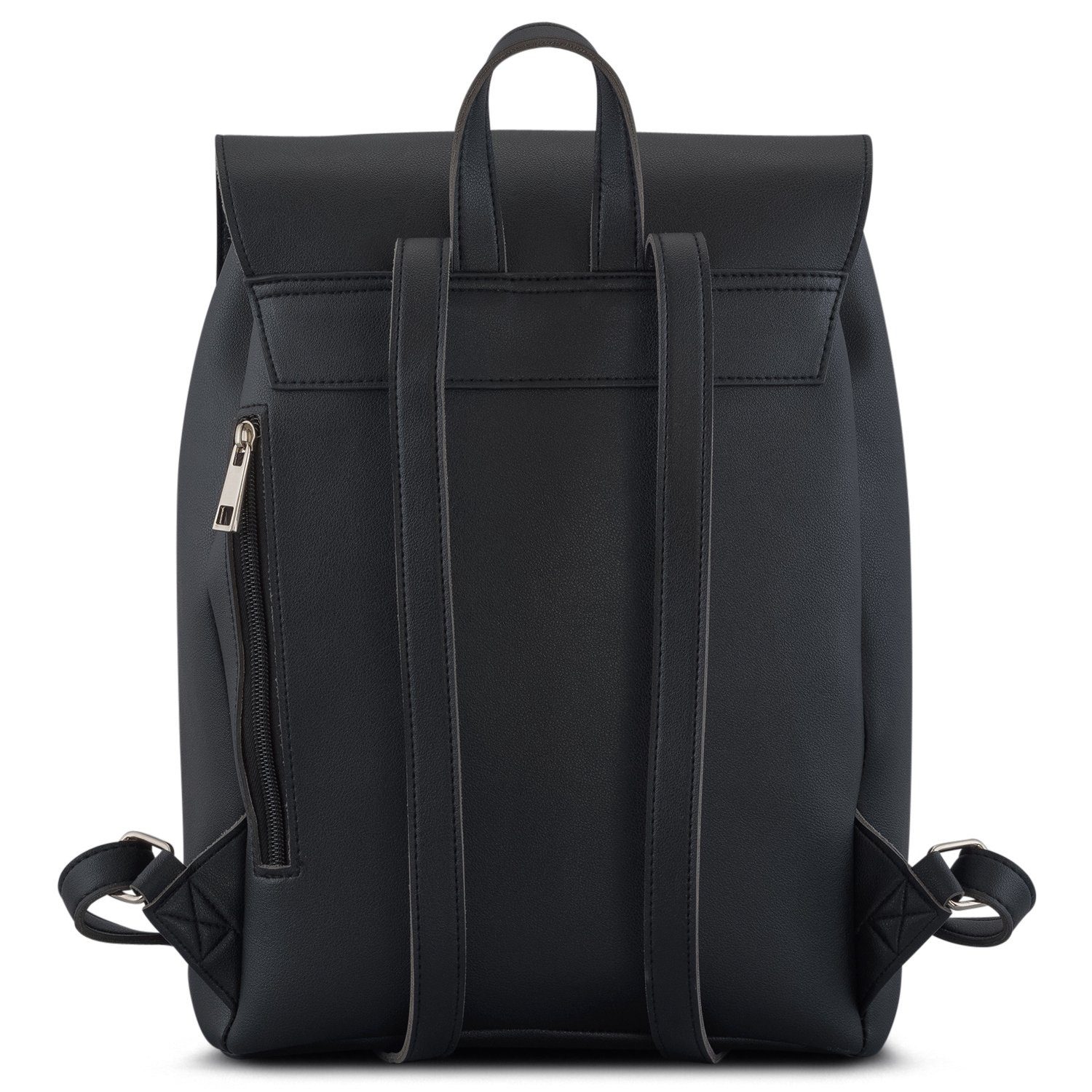 Expatrié Rucksack NOELLE Rucksack Damen, Tagesrucksack, Magnetverschluss, Klein, Handlich