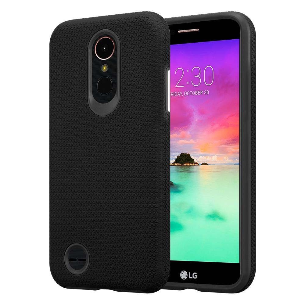 Cadorabo Handyhülle Hybrid Triangle LG K10 2017