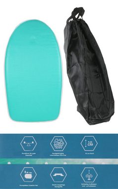 XQMAX Bodyboard Stand-Up Paddle Board, (PVC mit Drop Stitch-Technologie), Schwimmbrett, Surfboard