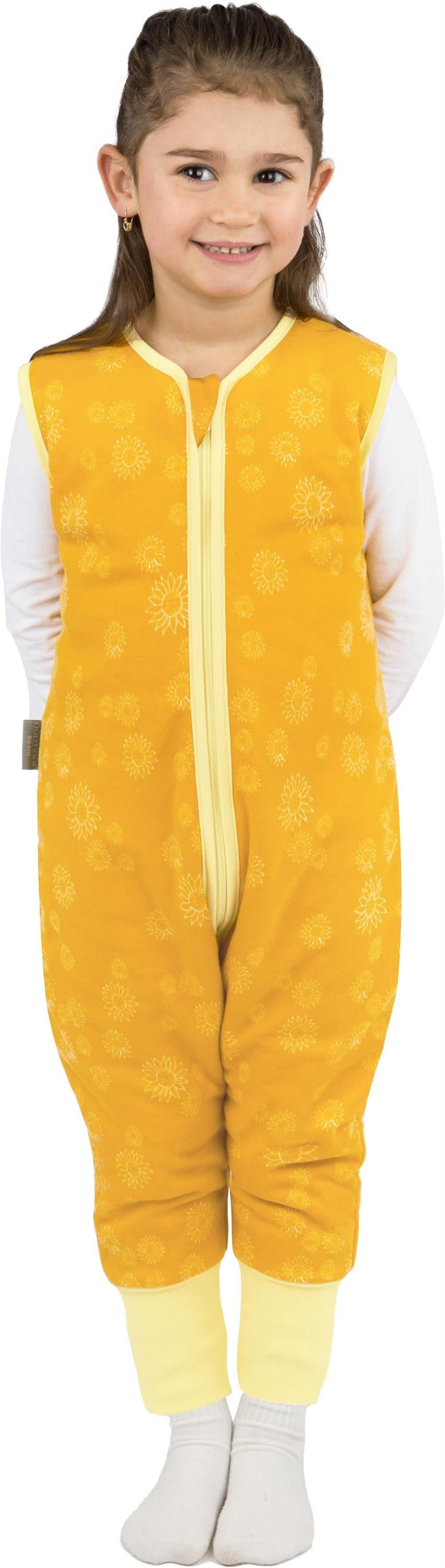 normani Babyschlafsack Baby Schlafsack mit Füßen aus Bio-Baumwolle Nanao – Bild 2 von 5