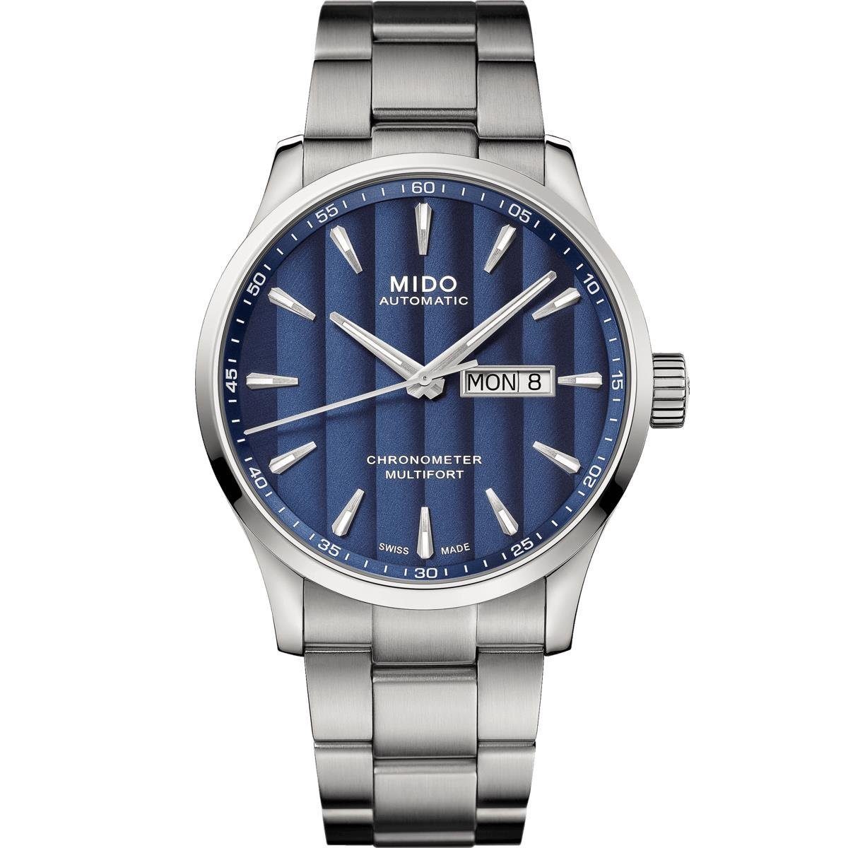 Schweizer Uhr Mido Herren Uhr M0384311104100 Multifort Chronometer 1