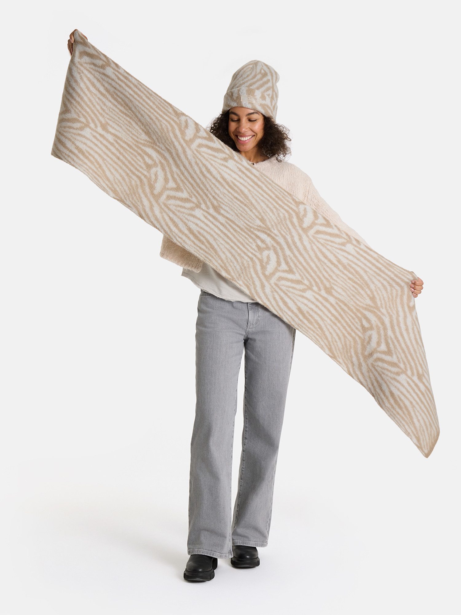 Lieblingsstück Schal Damen-Strickschal, elegant und warm