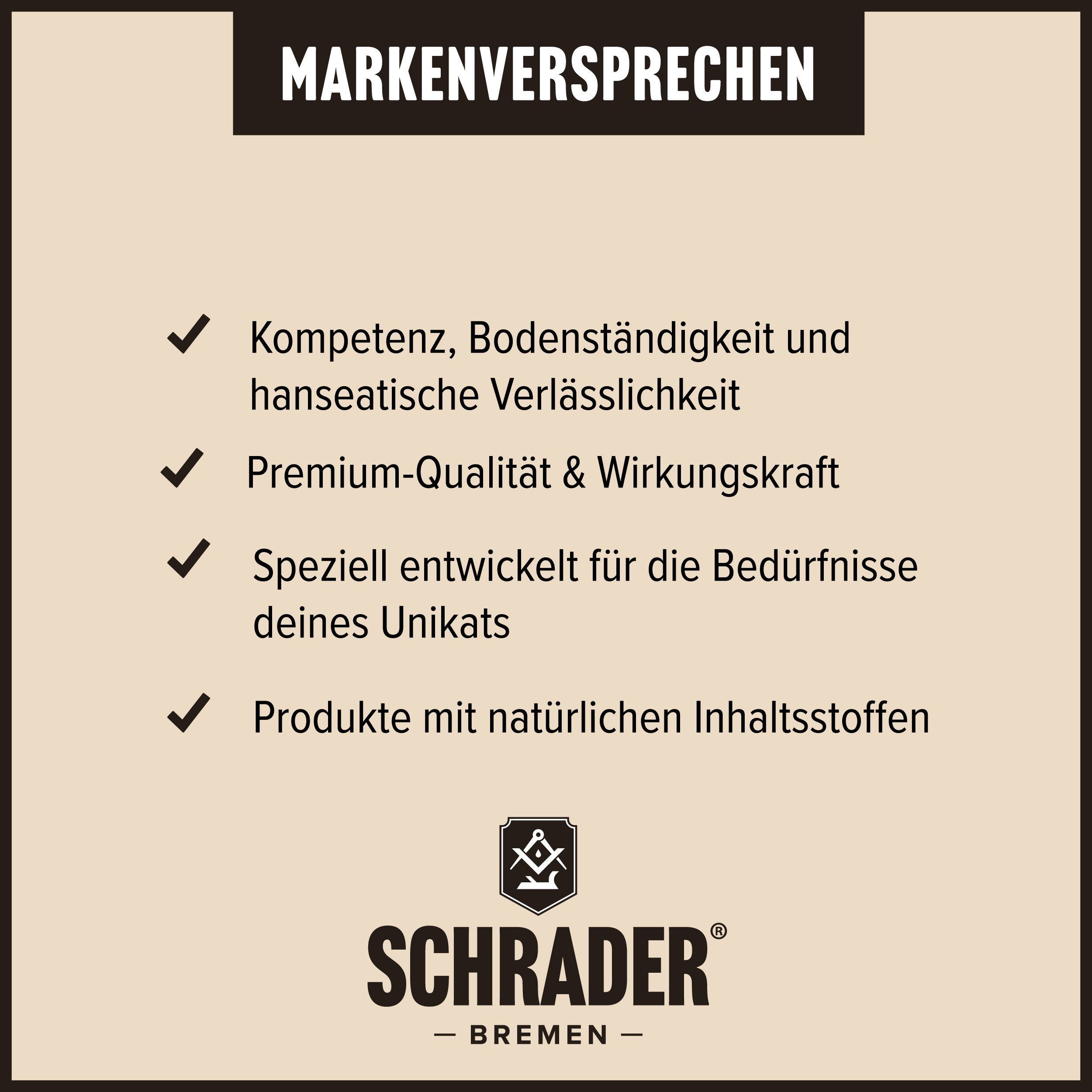 Schrader Lederpflege Made Ledermöbel - Lederreiniger - & Poliertuch und Set Germany) für Balsam (Reiniger, in Lederkleidung
