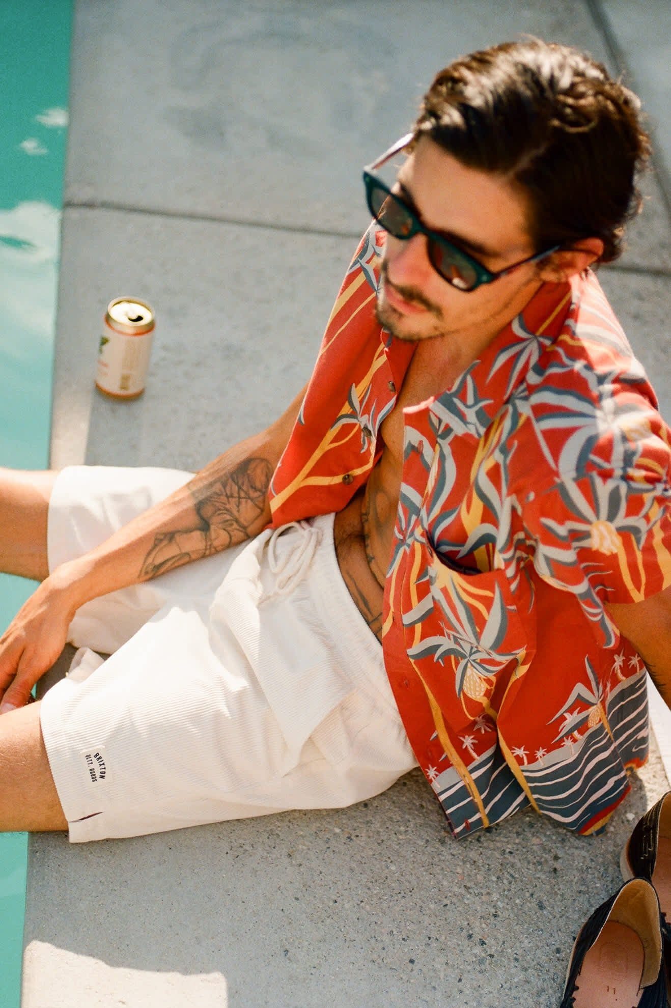 Brixton Kurzarmhemd - Hemd - Sommerhemd mit Print - Brixton