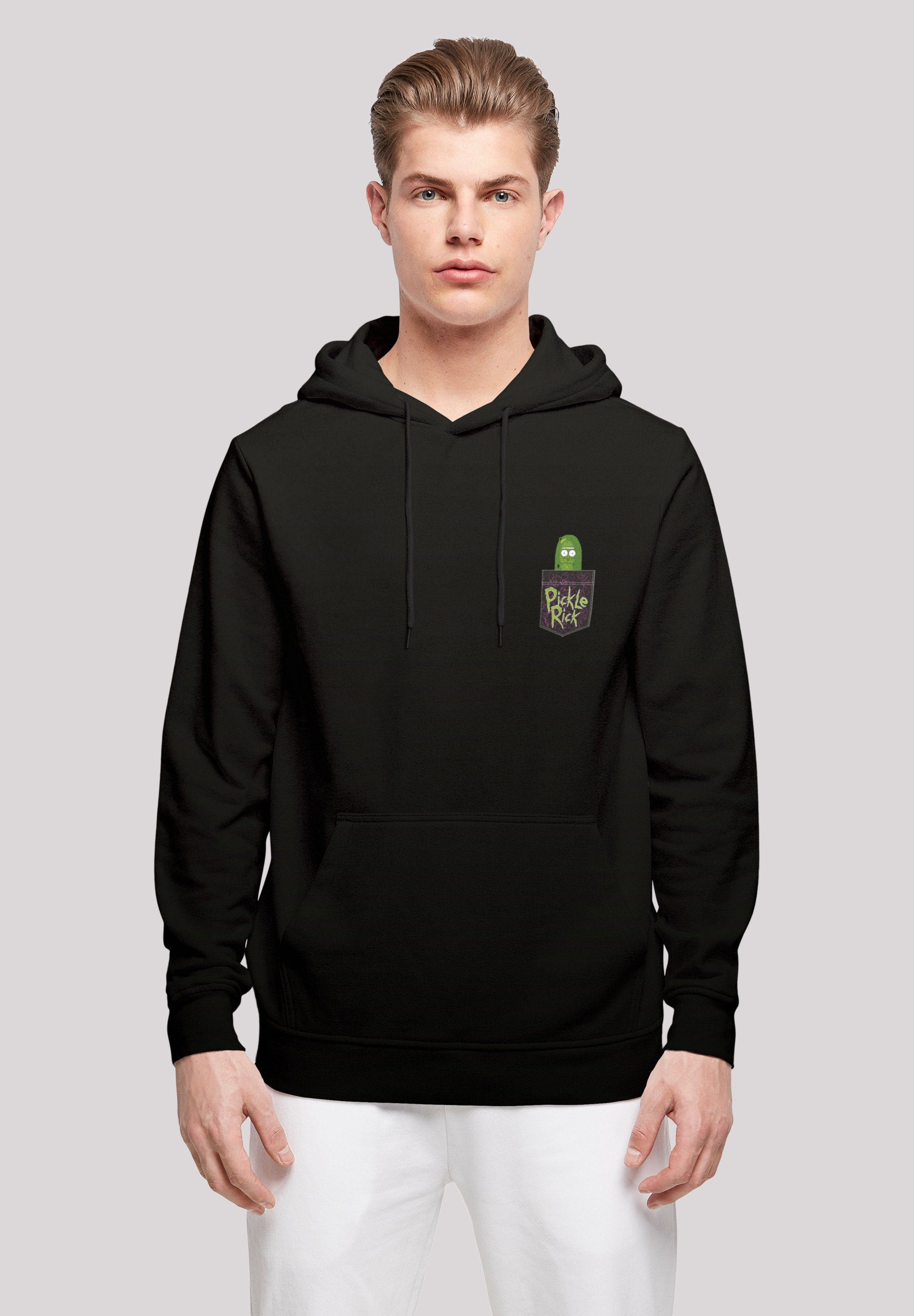 F4NT4STIC Kapuzenpullover "Rick und Morty Pickle Rick Brust Druck", Print günstig online kaufen