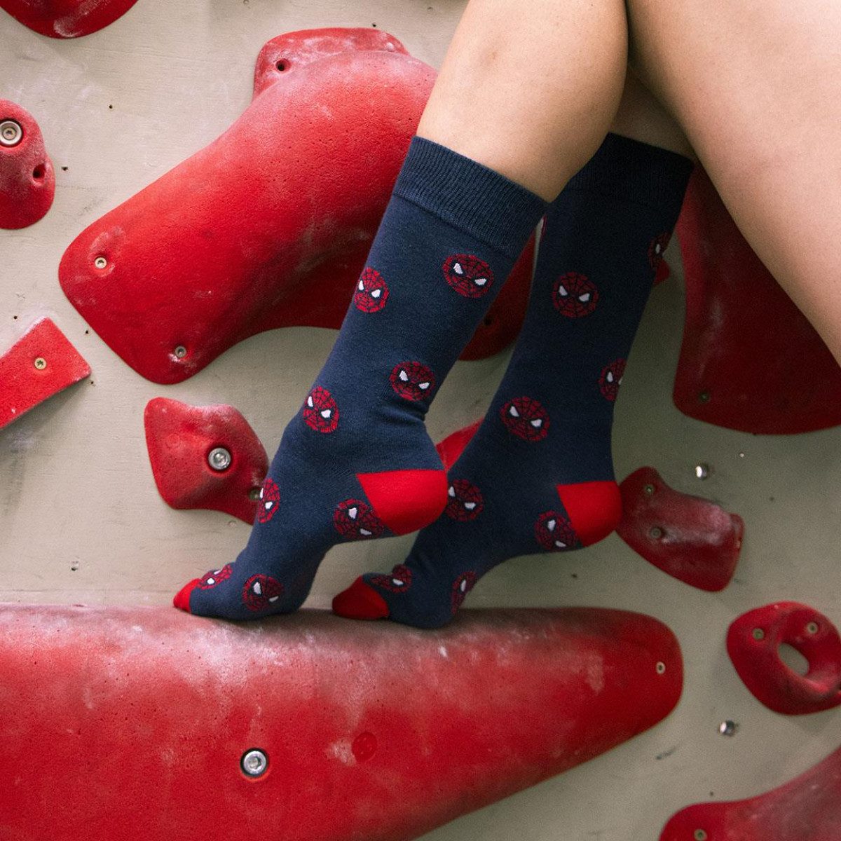 Spiderman Socken 1 Paar Socken mit komfortabler Passform in Größe 38-45
