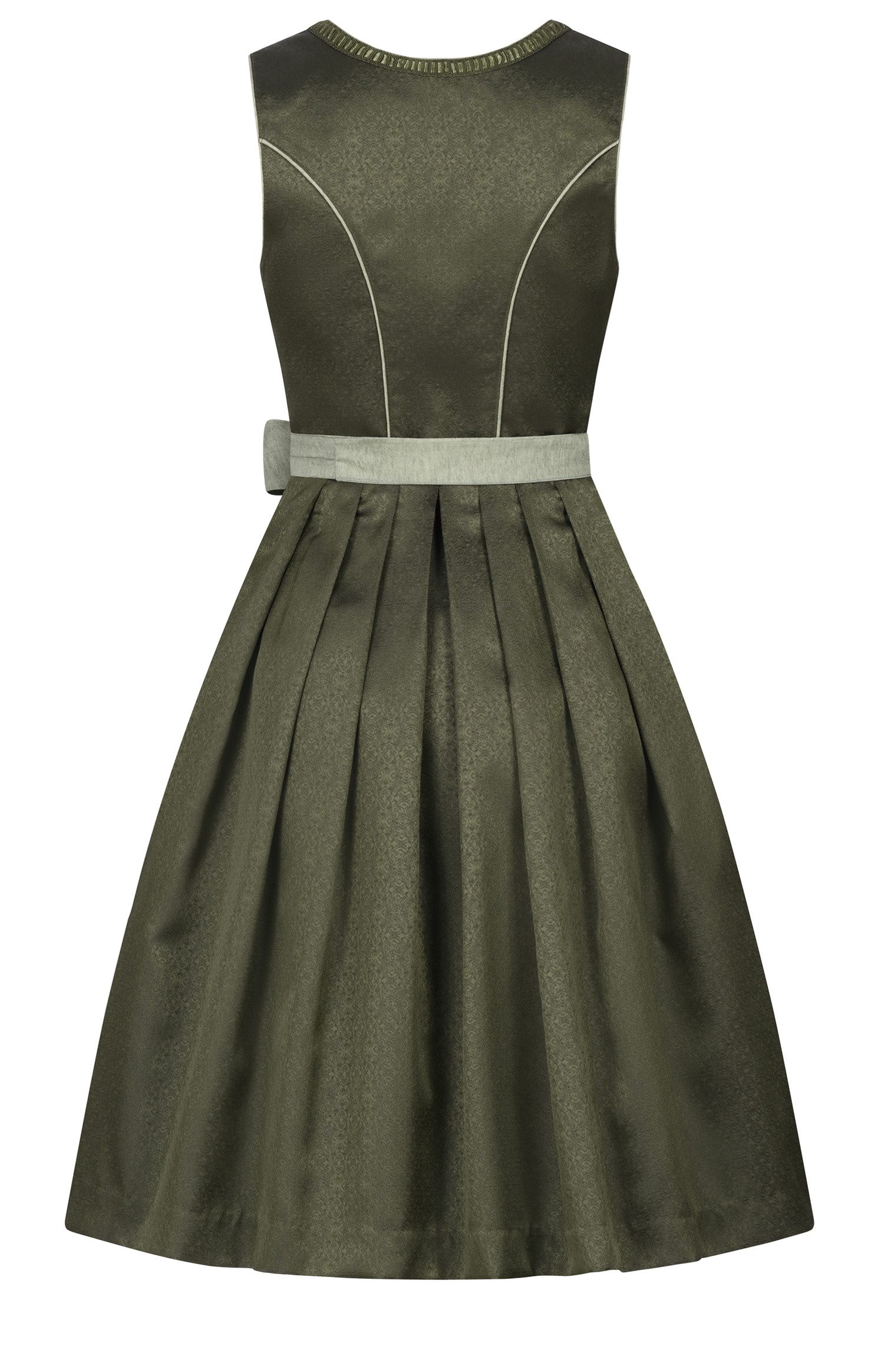 Nübler Trachtenkleid Midi Dirndl Ginger in Grün von Nübler günstig online kaufen