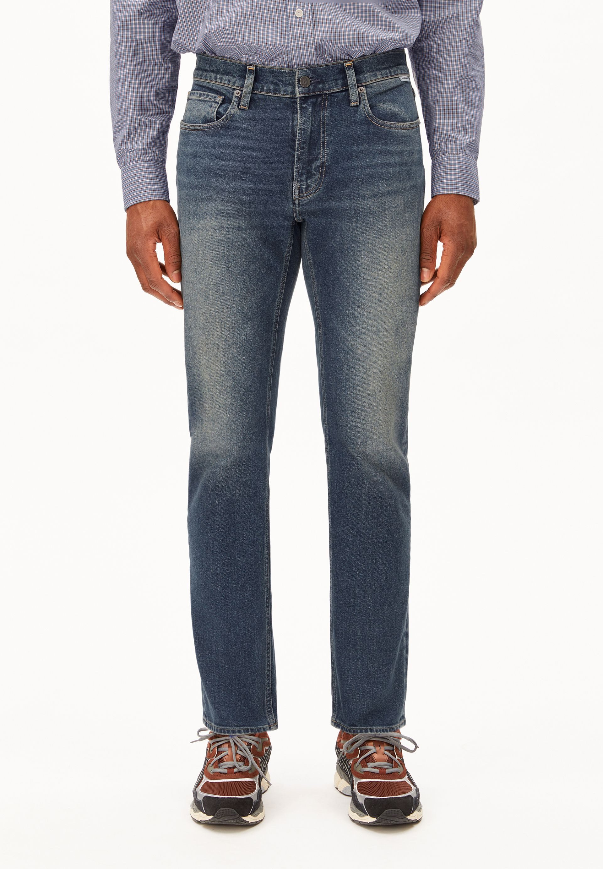 Slim-fit-Jeans IAAN Jeans aus recycelter Baumwolle