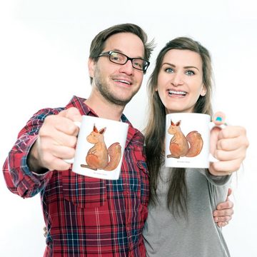 Mr. & Mrs. Panda Kinderbecher Einhorn Glauben - Weiß - Geschenk, Eichhörnchen, Kinderbecher, Kinder, Kunststoff, Kindergeschichten Motive