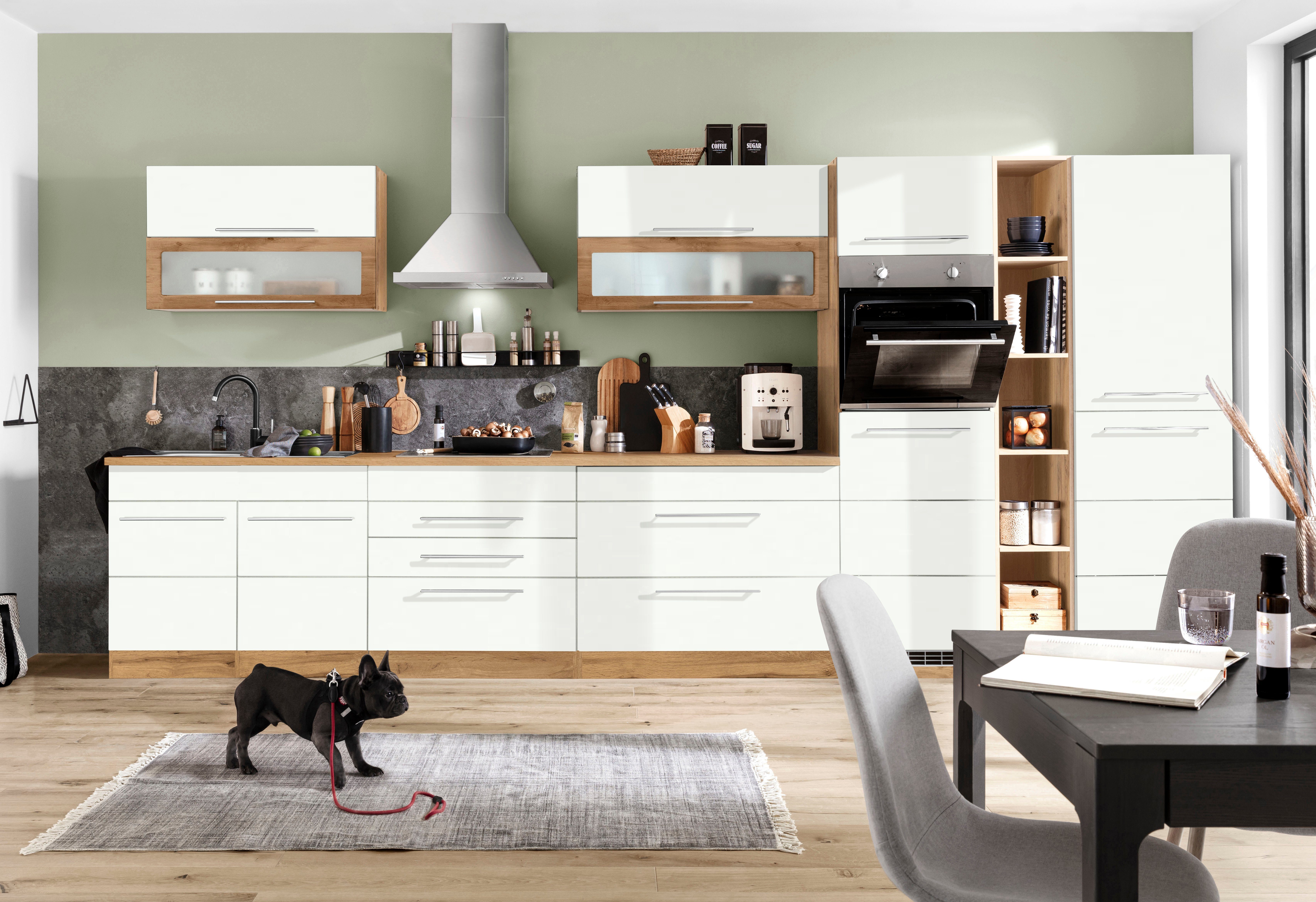 KOCHSTATION Küchenzeile KS-Wien, Breite 430 cm, günstig online kaufen