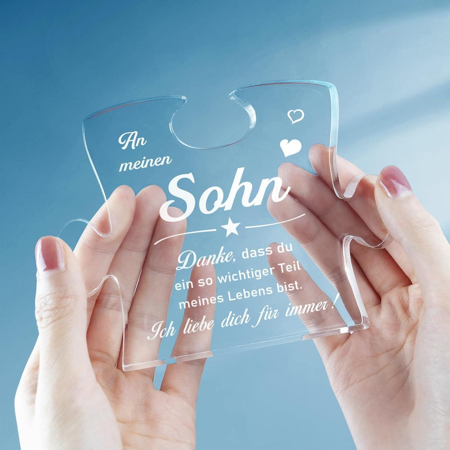 LuxusKollektion Badaccessoire-Set Puzzle Acryl Geschenk Geburtstag Sohn günstig online kaufen