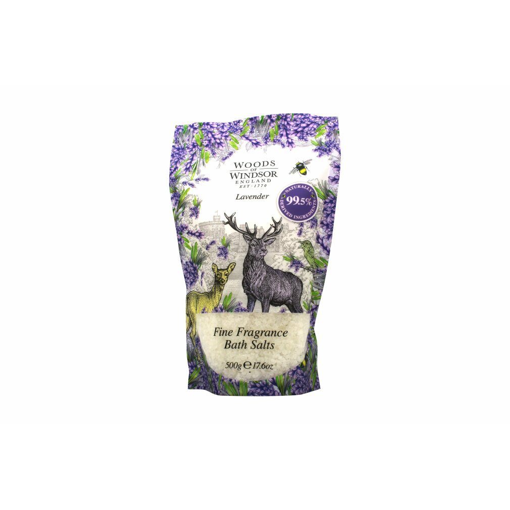 Woods of Windsor Badesalz Lavender Badesalze 500 g