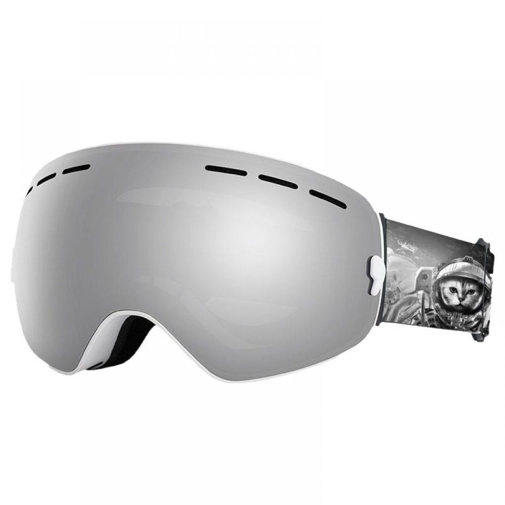 Invanter Skibrille Doppelschichtige Anti-Fog Skibrille für Männer und Frauen