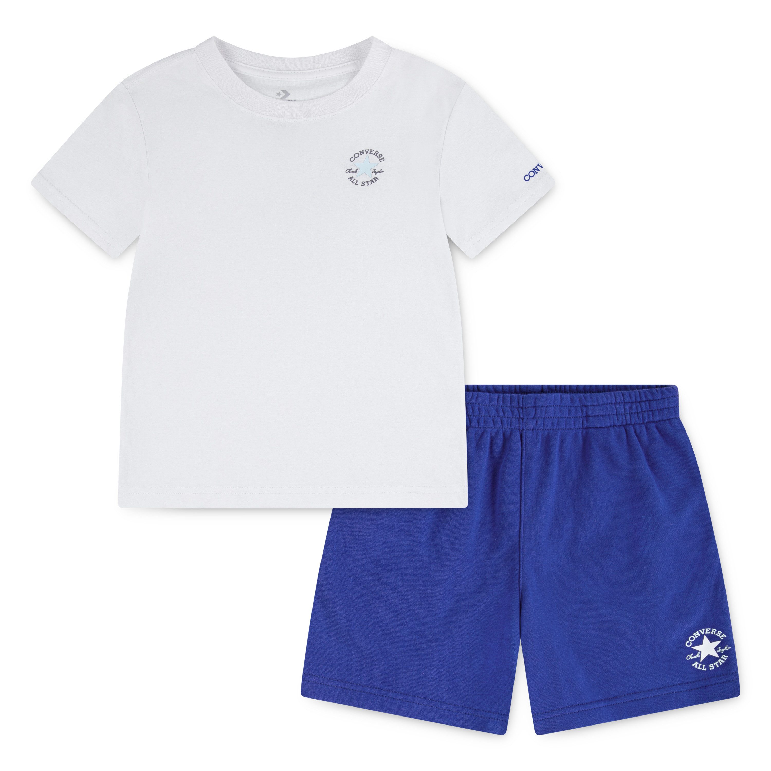 Converse T-Shirt & Shorts CNVB ULTIMATE ESSENTIAL DCTP S (2-tlg) Zweiteiliges Set aus T-Shirt und Shorts, für Kinder geeignet
