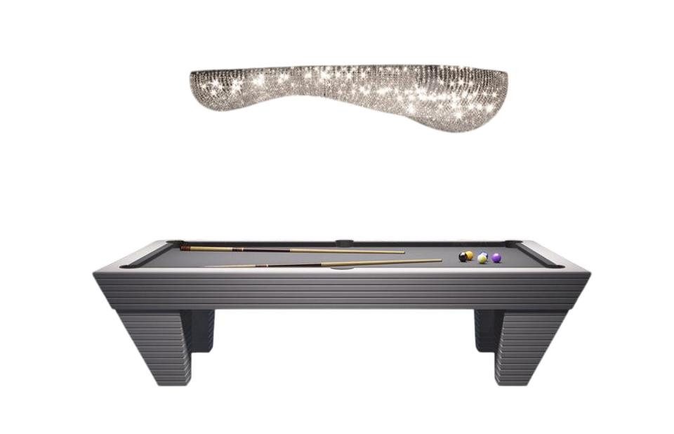 JVmoebel Billardtisch Billardtisch mit robuster Spielfläche in Weiß, Made in Europe