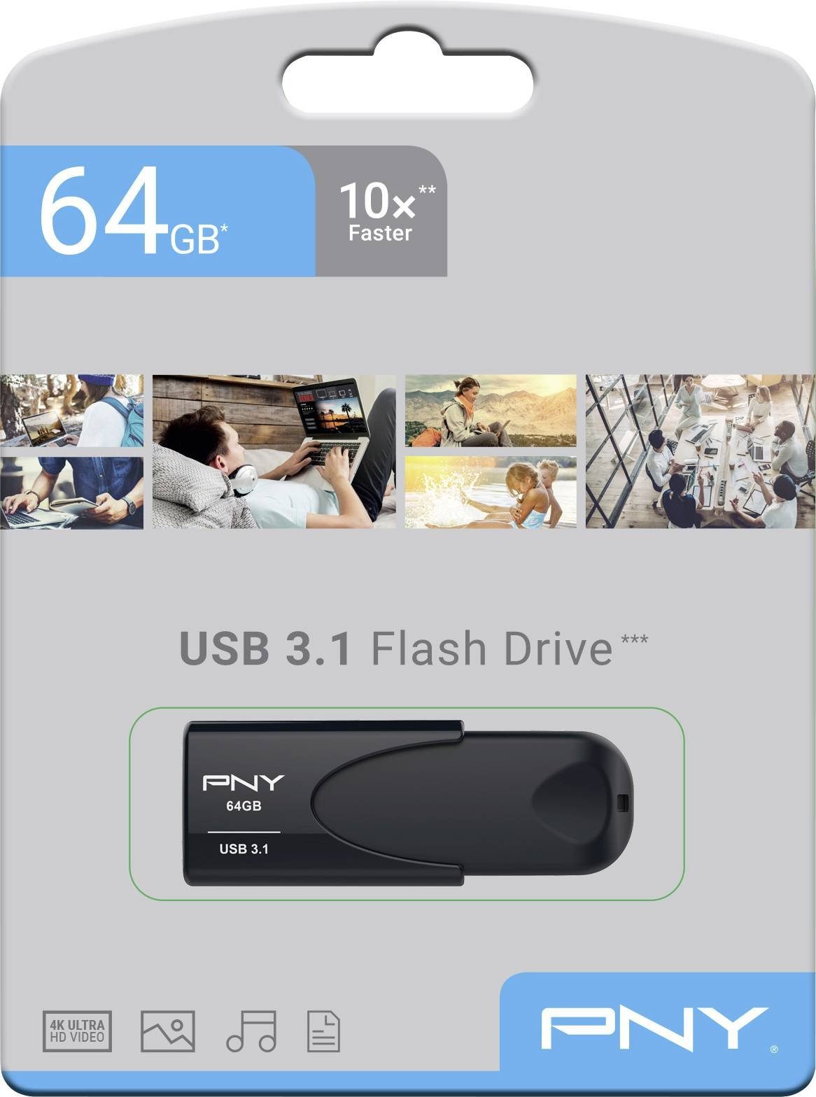 PNY PNY Attache 4 3.1 64GB USB-Stick