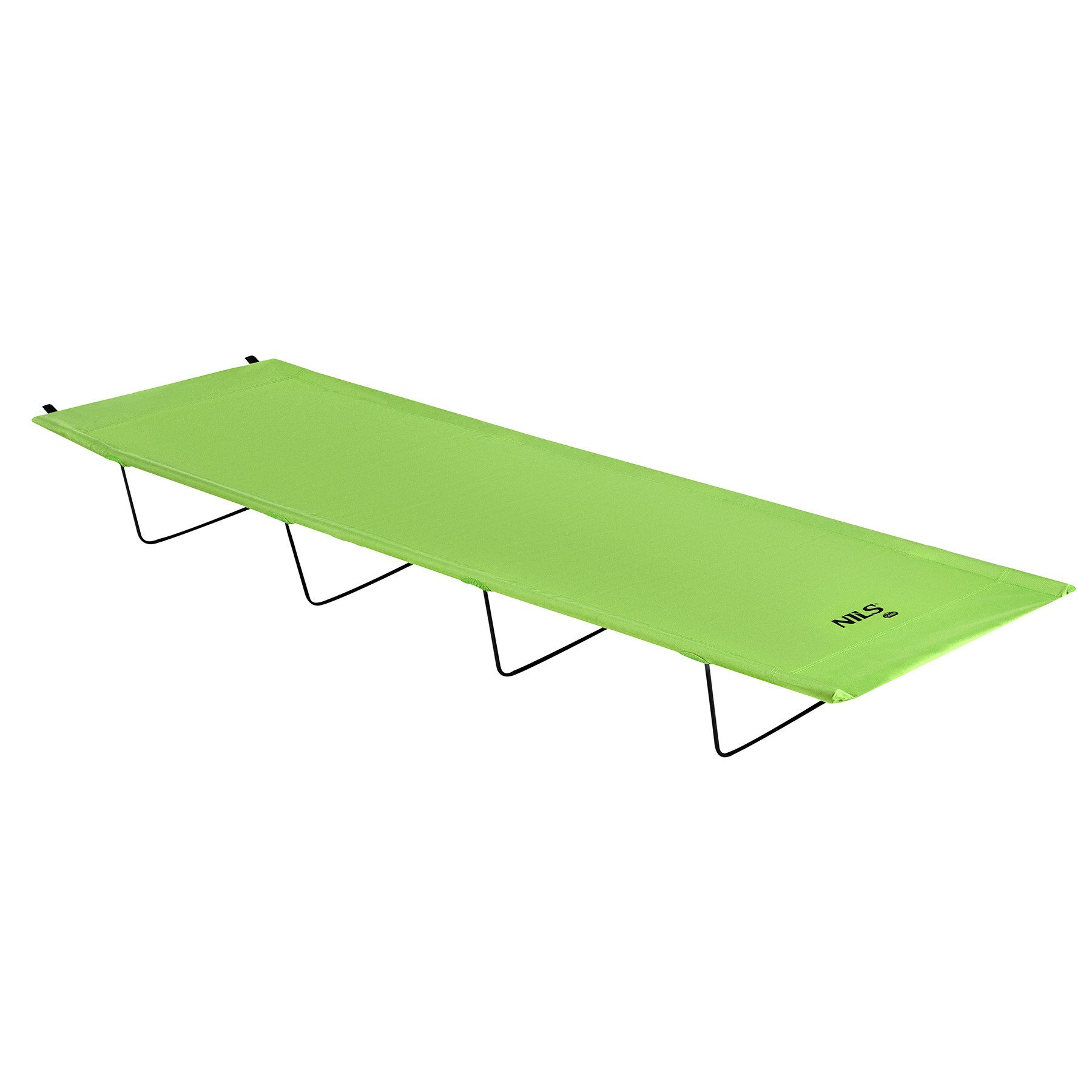 NILS CAMP Feldbett Campingliege Gästebett Klappliege (Spar-Set, 1-St., 190 x 60 cm kompakt) Stahlgestell, 600D Oxford-Bezug, faltbar