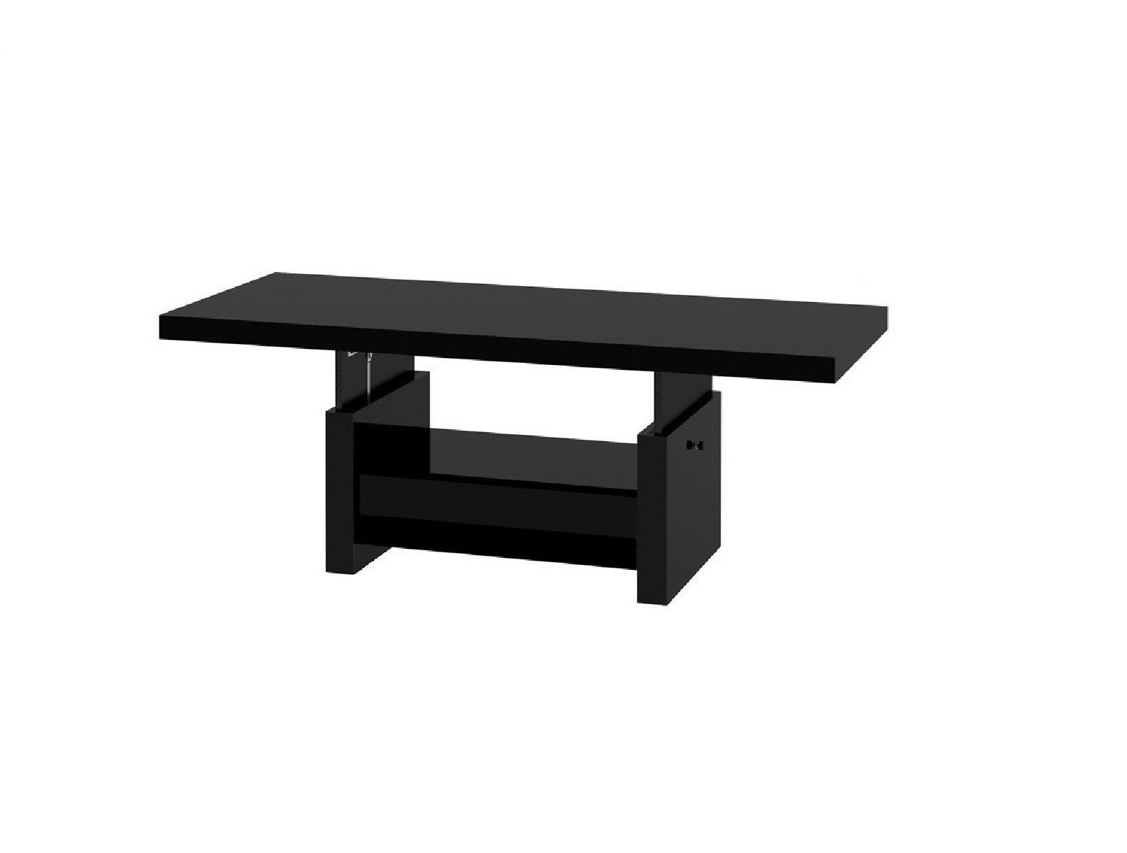 designimpex Couchtisch Aversa H-111 Schwarz Hochglanz günstig online kaufen