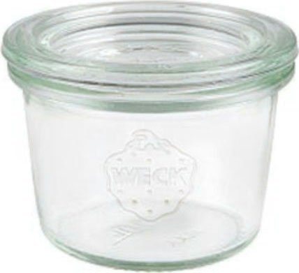 WECK Einmachglas, Glas, (Set, 12-tlg), Mini-Sturzglas, ohne Ringe und Klammern