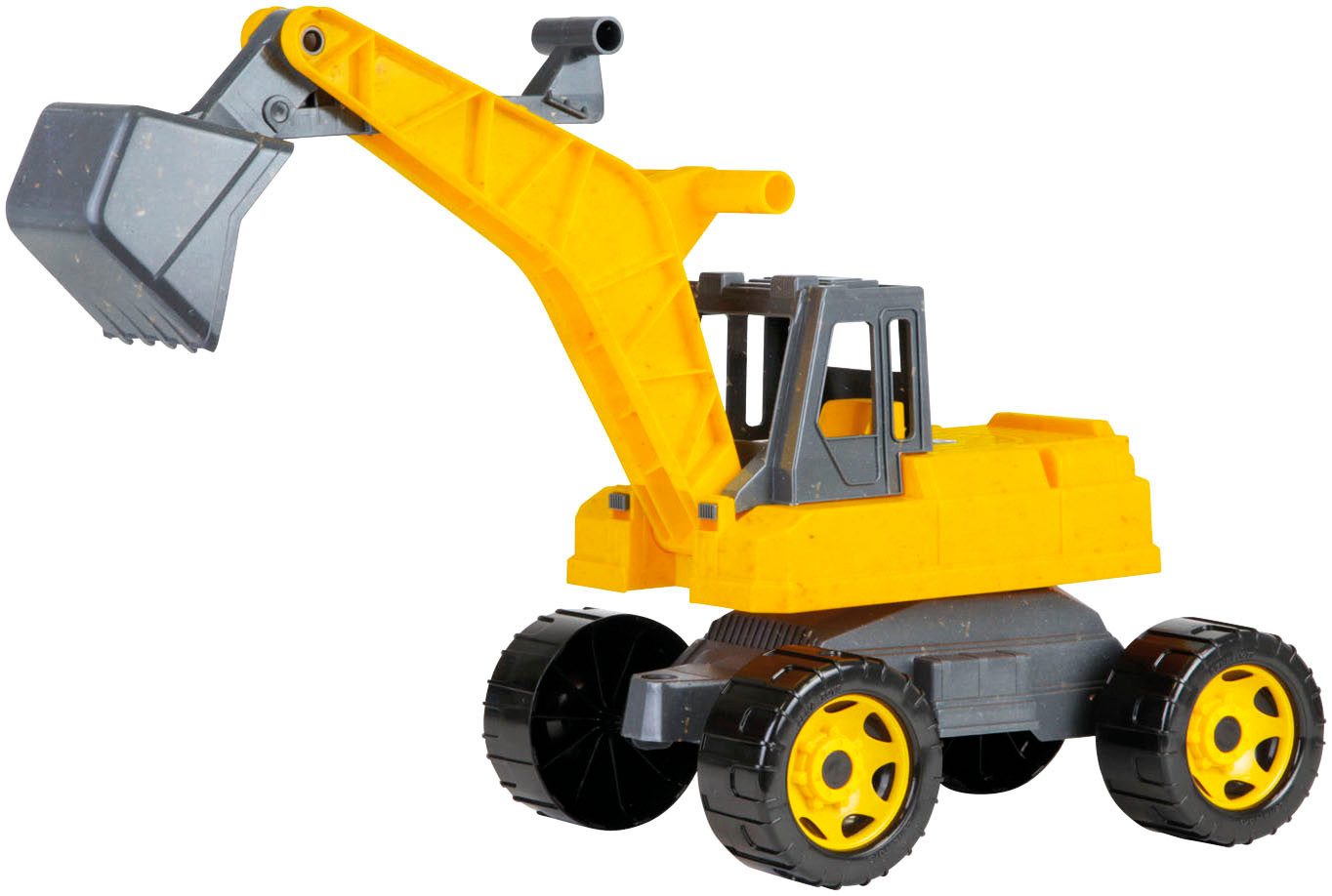 Lena® Spielzeug-Aufsitzbagger Giga Trucks, Made in Europe
