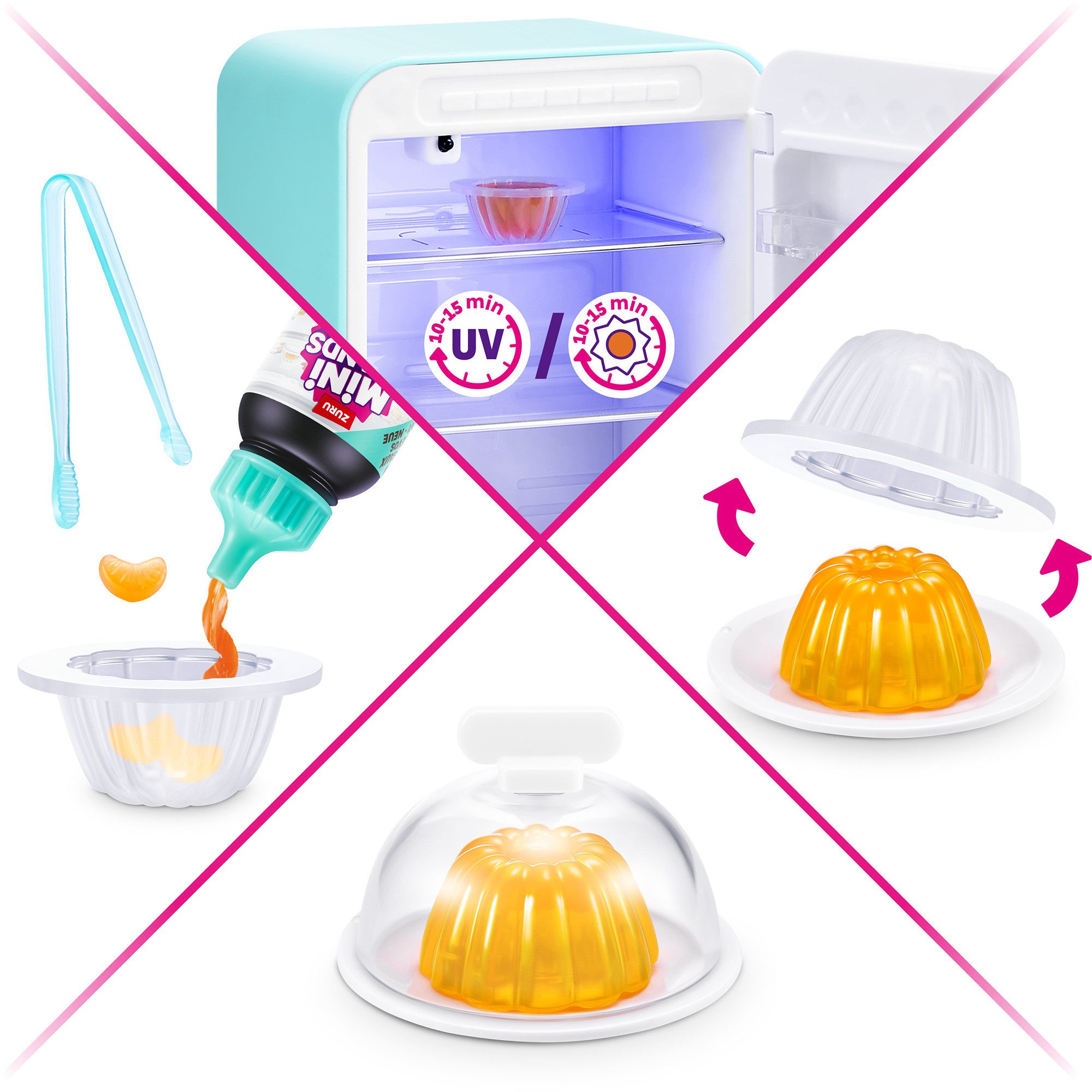 ZURU ZURU Mini Brands - mini minis Fill the Fridge Spielbausteine