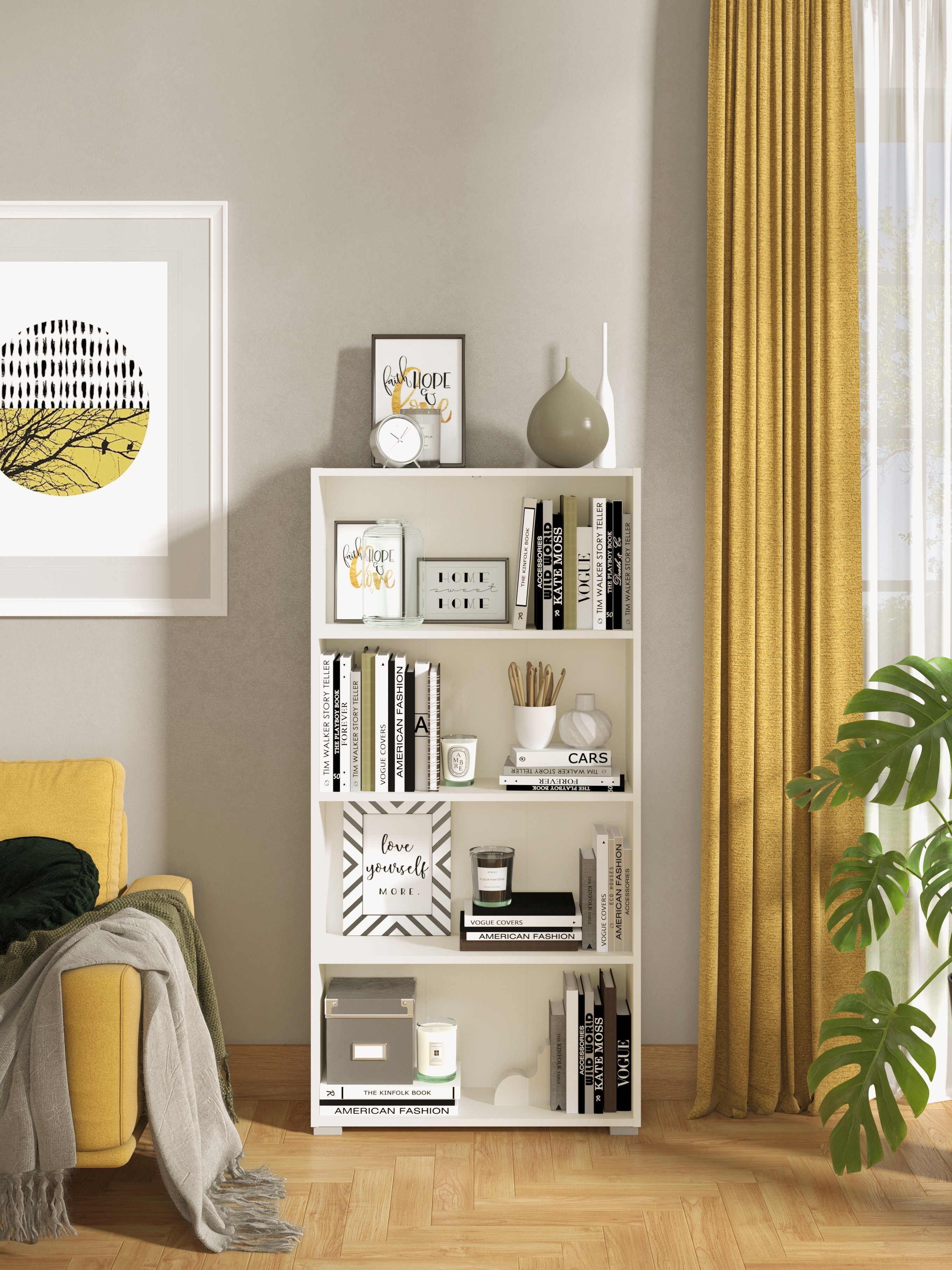 INOSIGN Aktenregal Tomar 4, Bücherregal günstig online kaufen