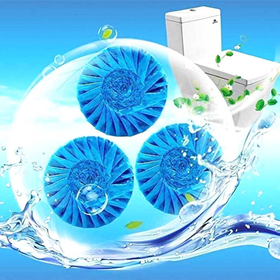 VABIONO Wasserkasten Spülkasten Toiletten Tabs Blauspüler Entkalker Urinstein WC-Reiniger (12-St. auf Ihren Bedarf abgestimmte Menge - kostenloser Versand)