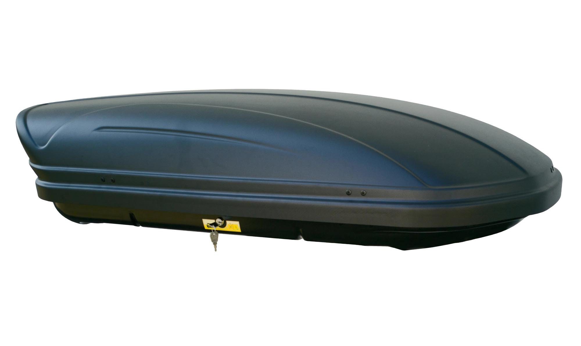 Dachbox matt Box Dachkoffer VDP Autokoffer Gepäckbox abschließbar schwarz Auto 400, Marathon