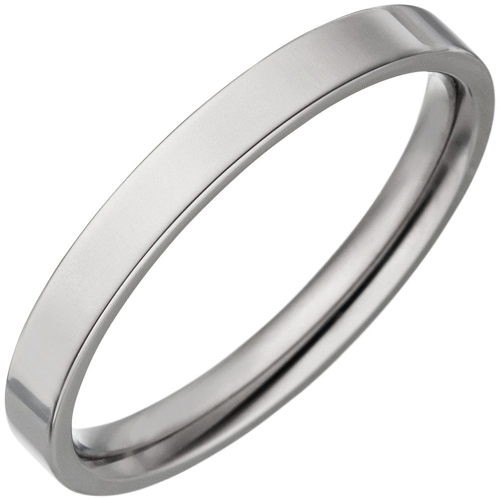 Schmuck Krone Fingerring Schmaler 1,8mm Ring aus Titan flach schlicht günstig online kaufen