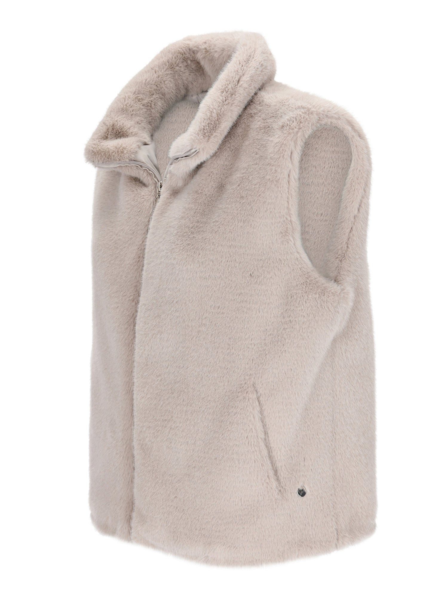 Hajo Fellweste hochwertige Fake Fur Weste – Bild 5 von 5