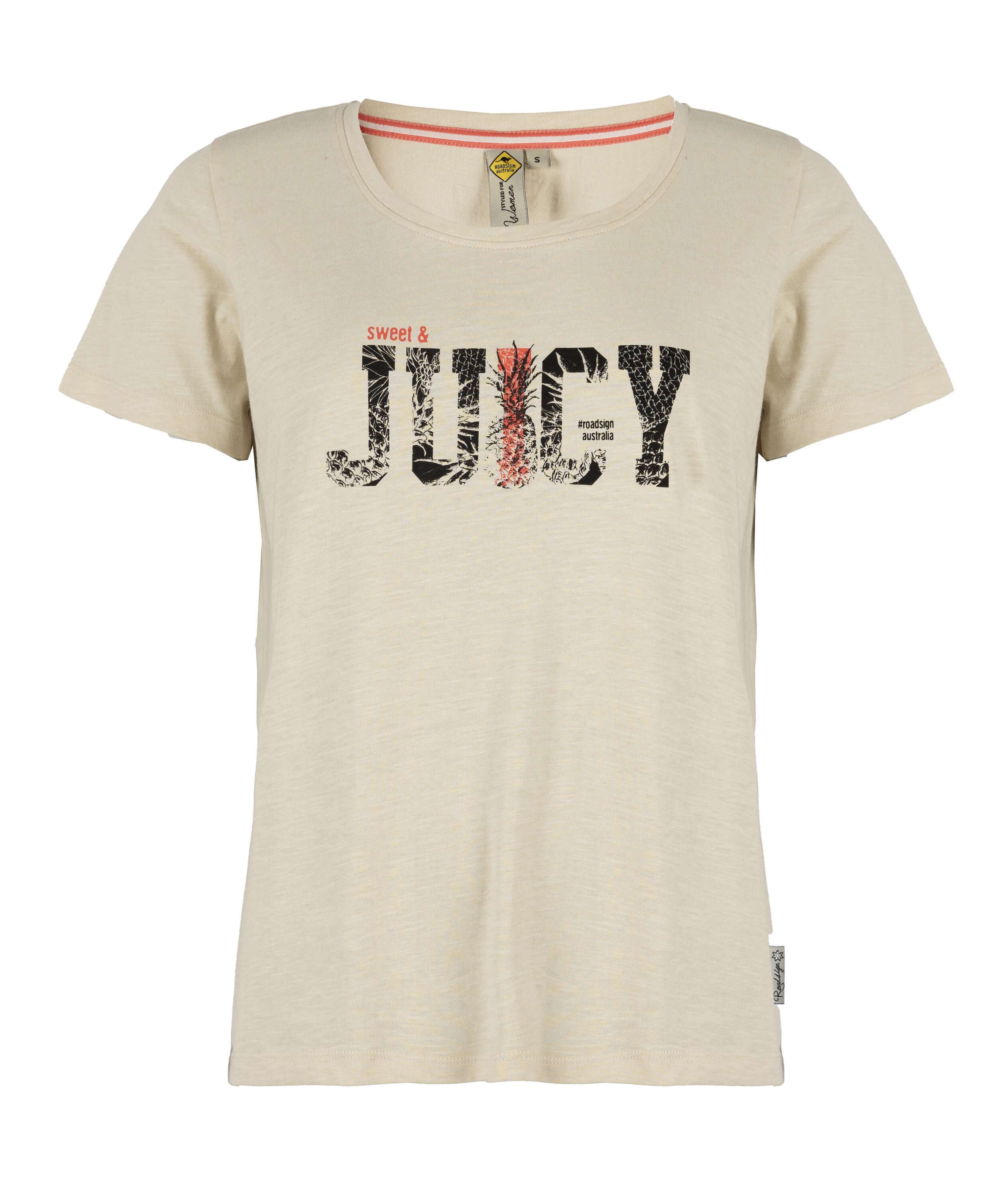 ROADSIGN australia T-Shirt Juicy Mood (1, 1-tlg., 1) mit großem Print, aus weicher Baumwolle, lässig kombinierbar