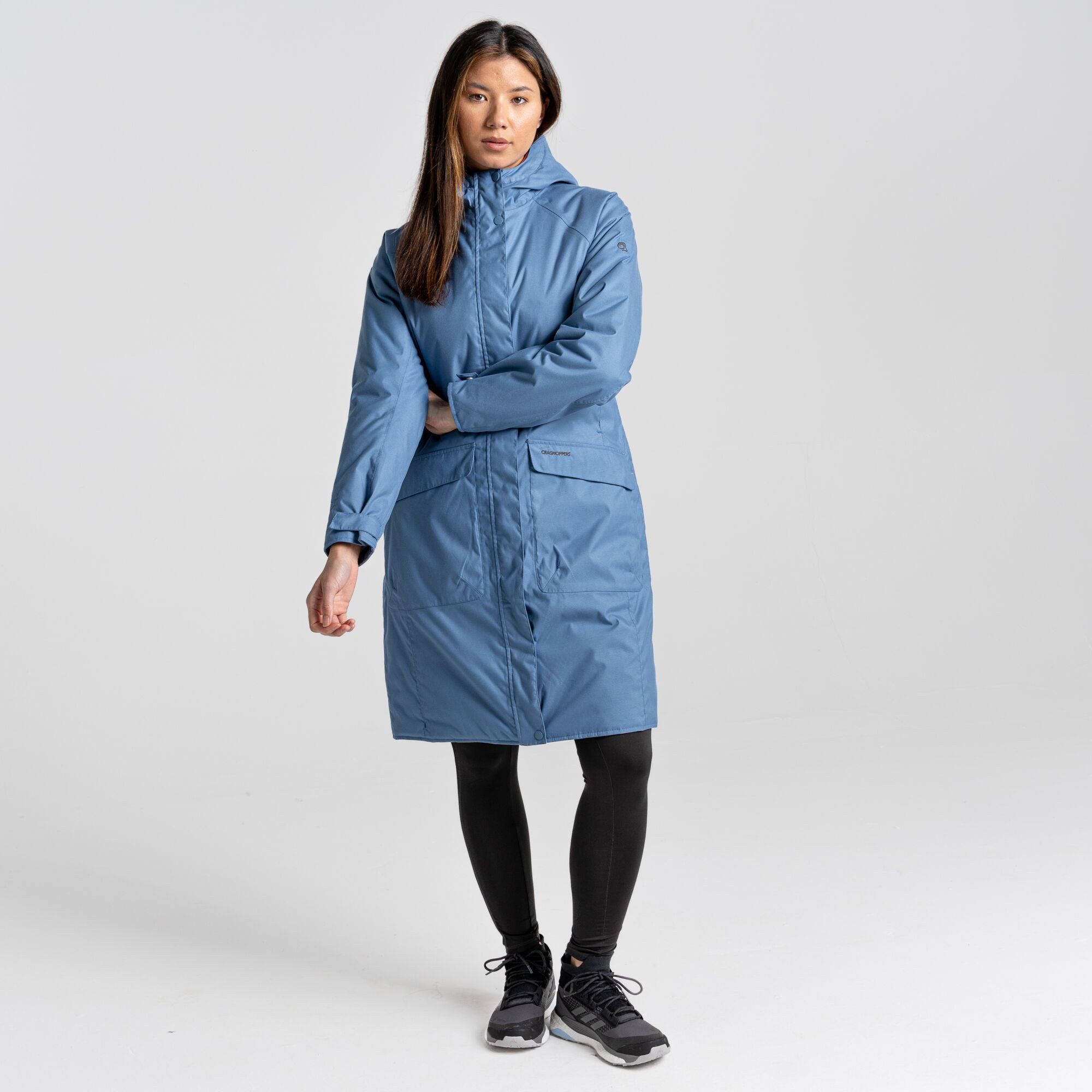 Hardshelljacke Craghoppers - Caithness Jacket - Damen warmer Wintermantel, blau