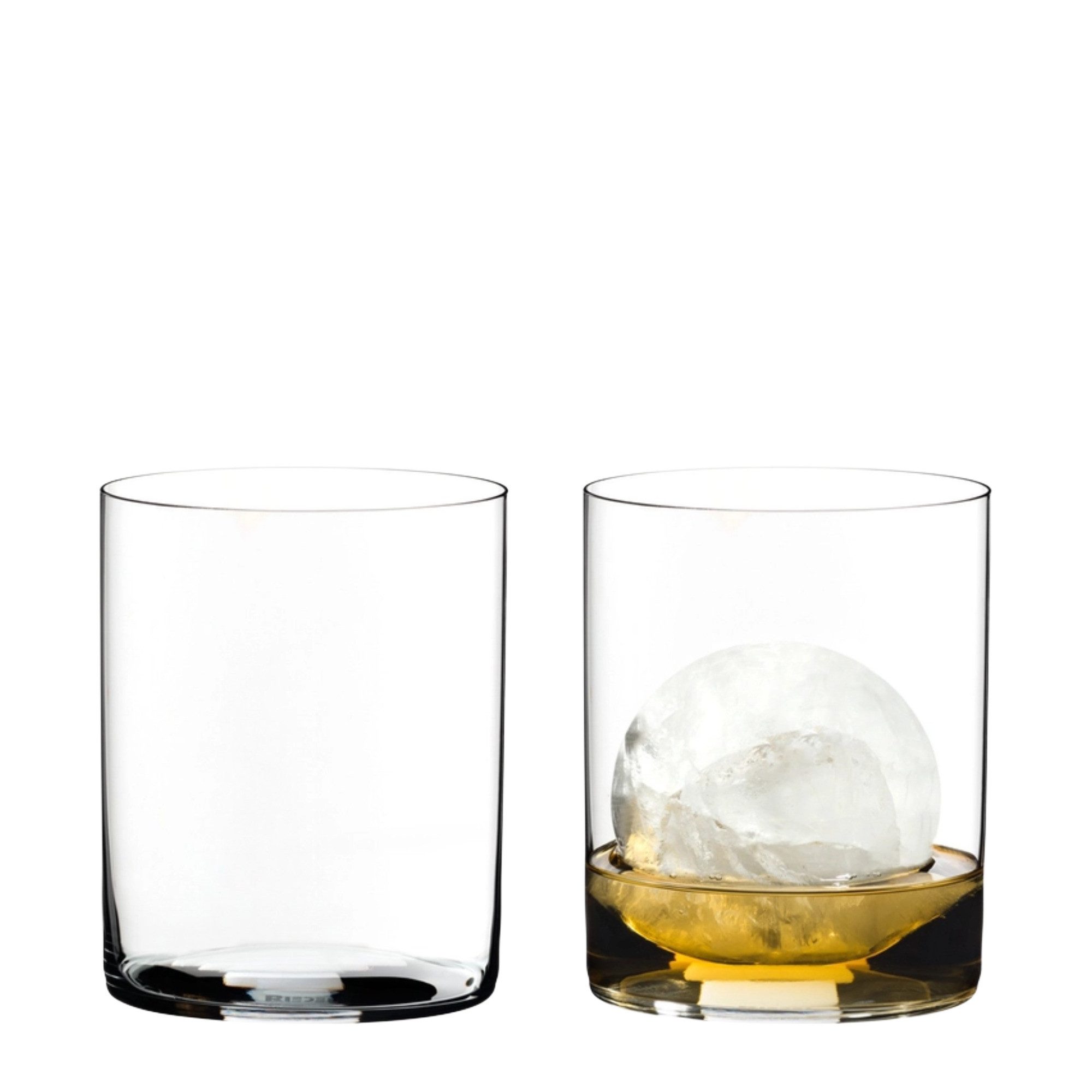 RIEDEL THE WINE GLASS COMPANY Tumbler-Glas Riedel The O Wine Tumbler Whisky H2O 2er Set, Kristallglas