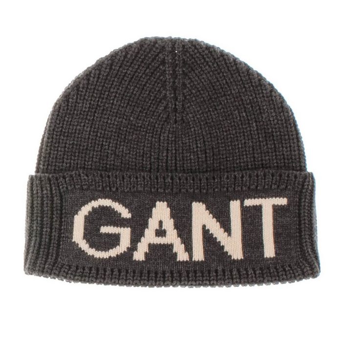 Gant Strickmütze 4910029 Unisex Mütze Beanie Logo