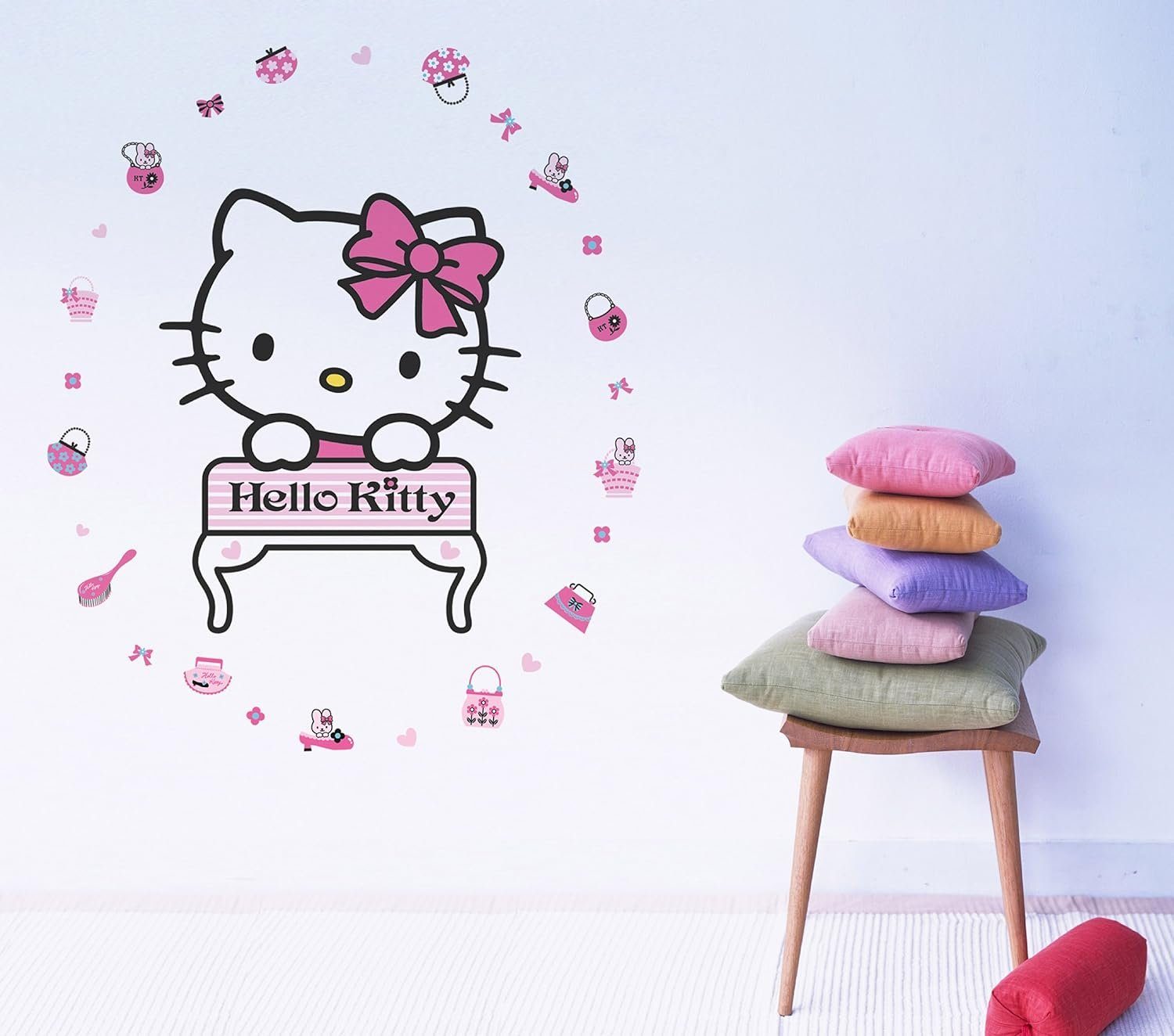 Hello Sticker, Graham Hello Brown Kitty Sticker & Kitty 41360