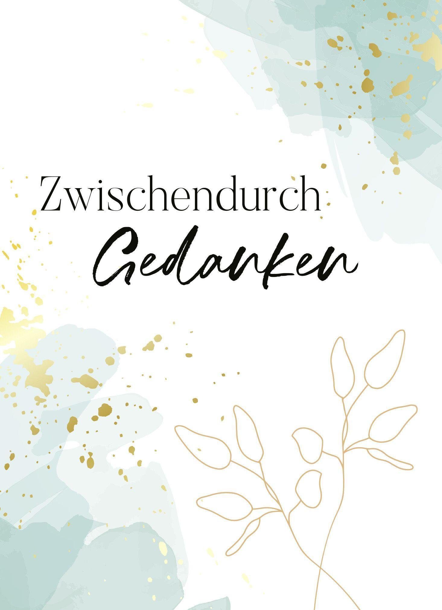 Gerth Medien Notizbuch ZwischendurchGedanken - Blankbook